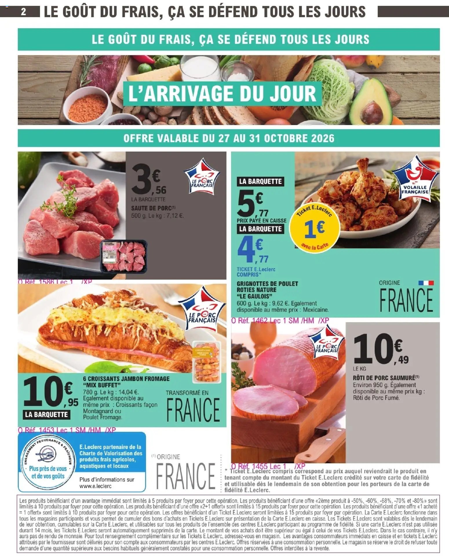 Catalogue Leclerc à venir 27/10/2026 » Prospectus de la semaine prochaine
