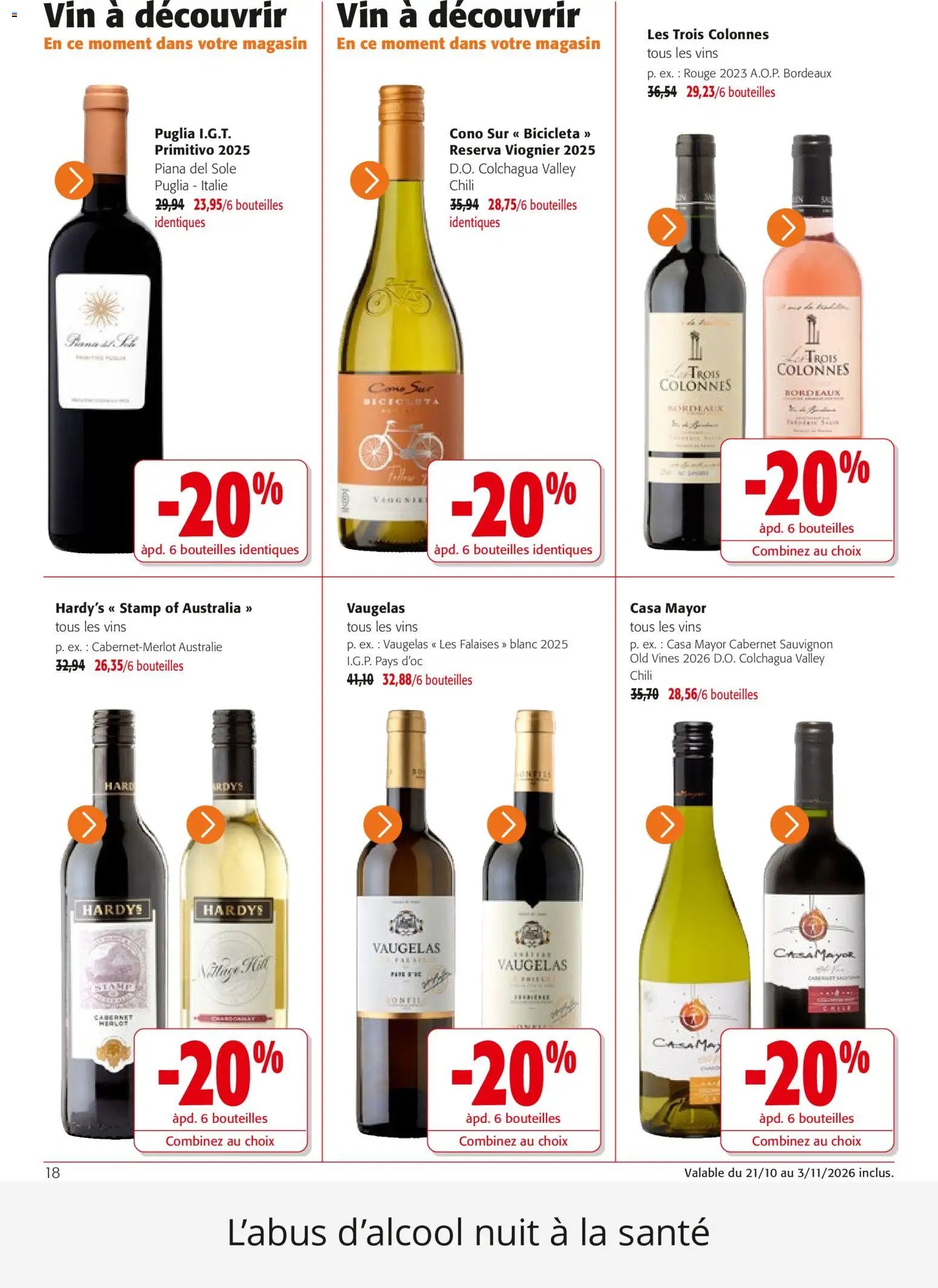 Colruyt catalogue 21/10/2026 - nouveau prospectus