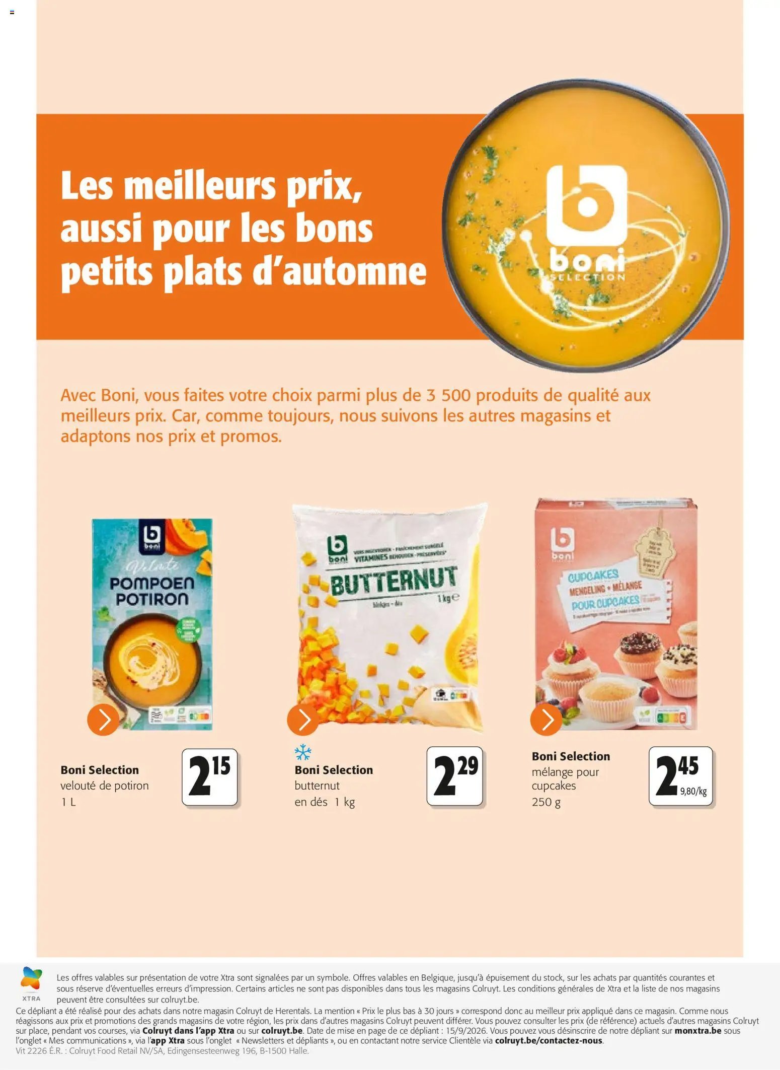 Colruyt catalogue 21/10/2026 - nouveau prospectus