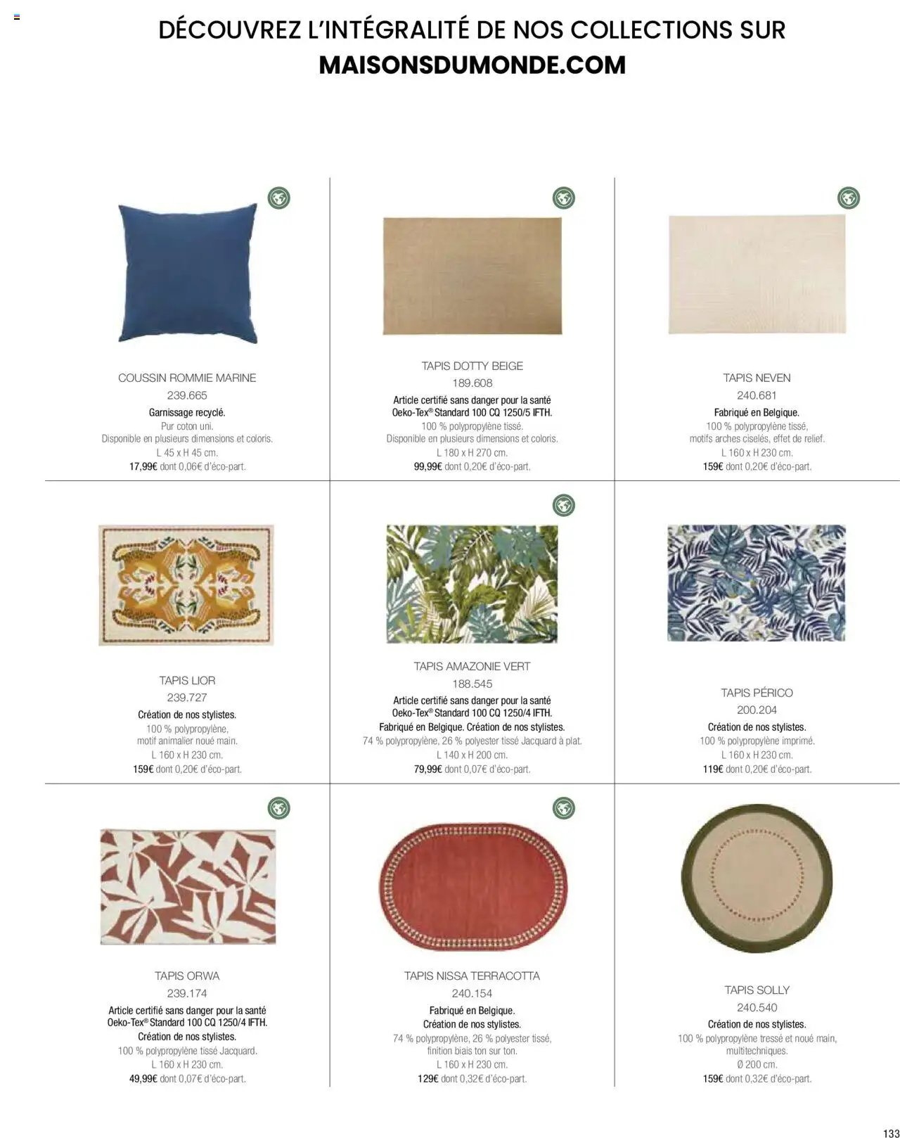 Maisons du Monde catalogue à partir du 01/04/2024 Catalogue