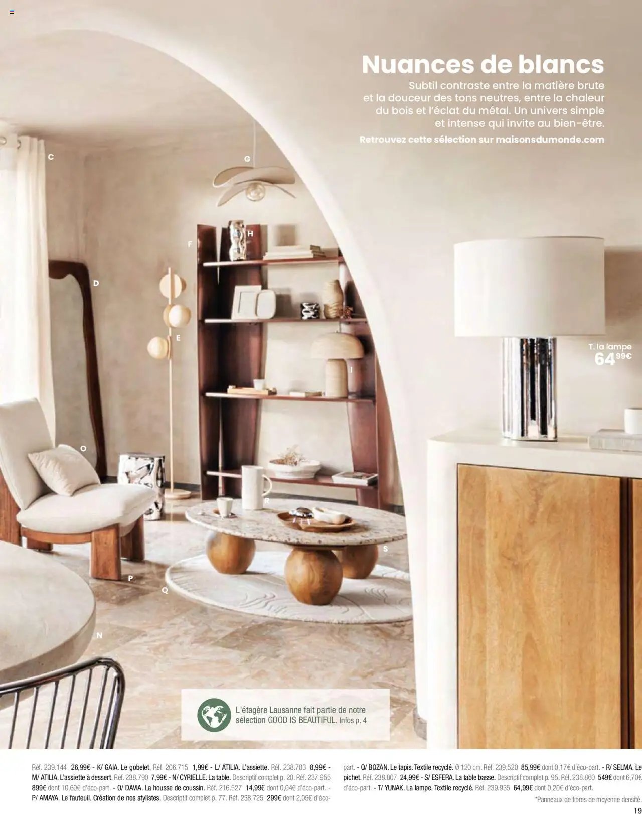 Maisons du Monde catalogue à partir du 01/04/2024 Catalogue