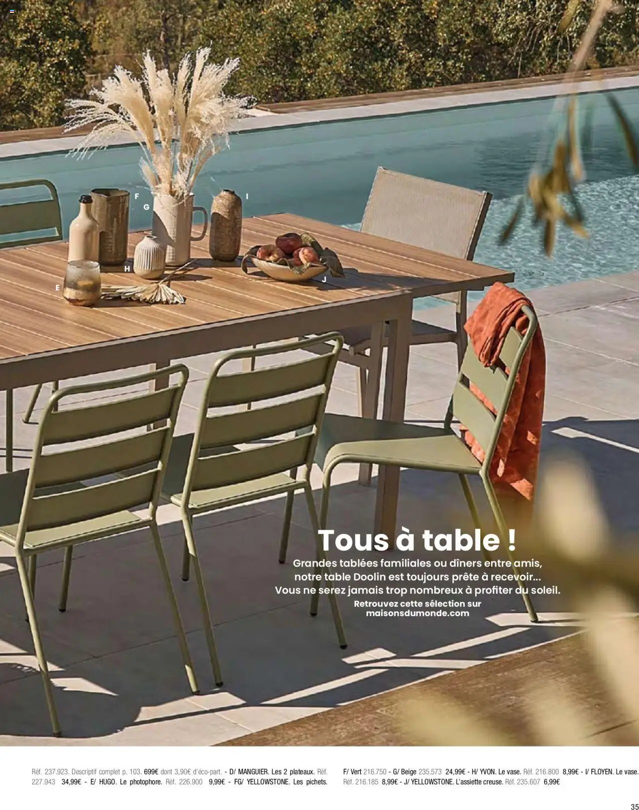 Maisons du Monde catalogue à partir du 01/04/2024 Catalogue