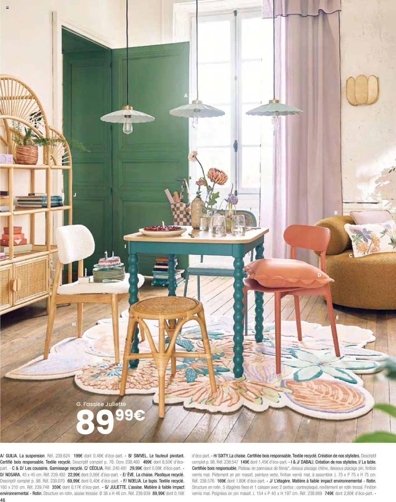 Maisons du Monde catalogue à partir du 01/04/2024 Catalogue