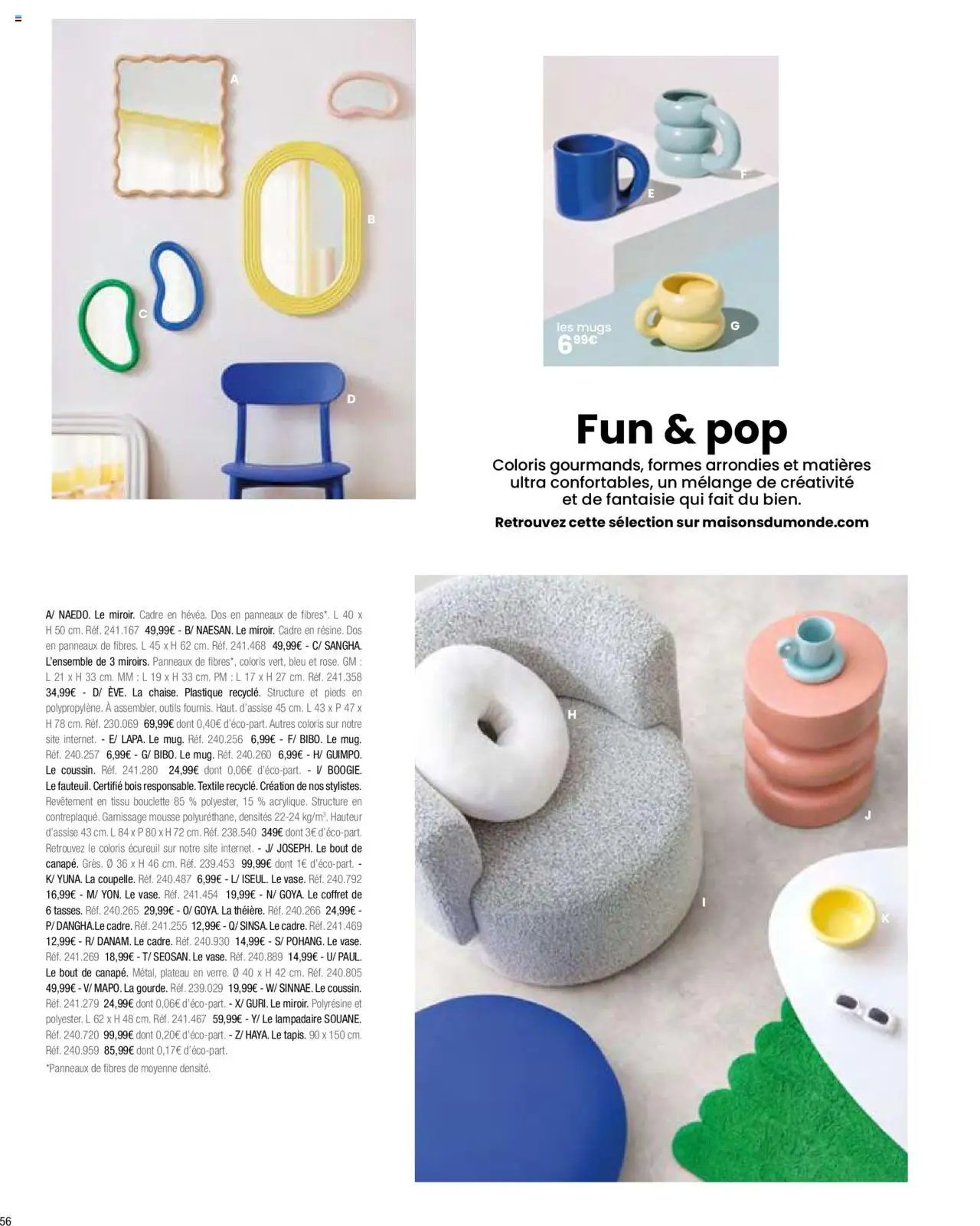 Maisons du Monde catalogue à partir du 01/04/2024 Catalogue