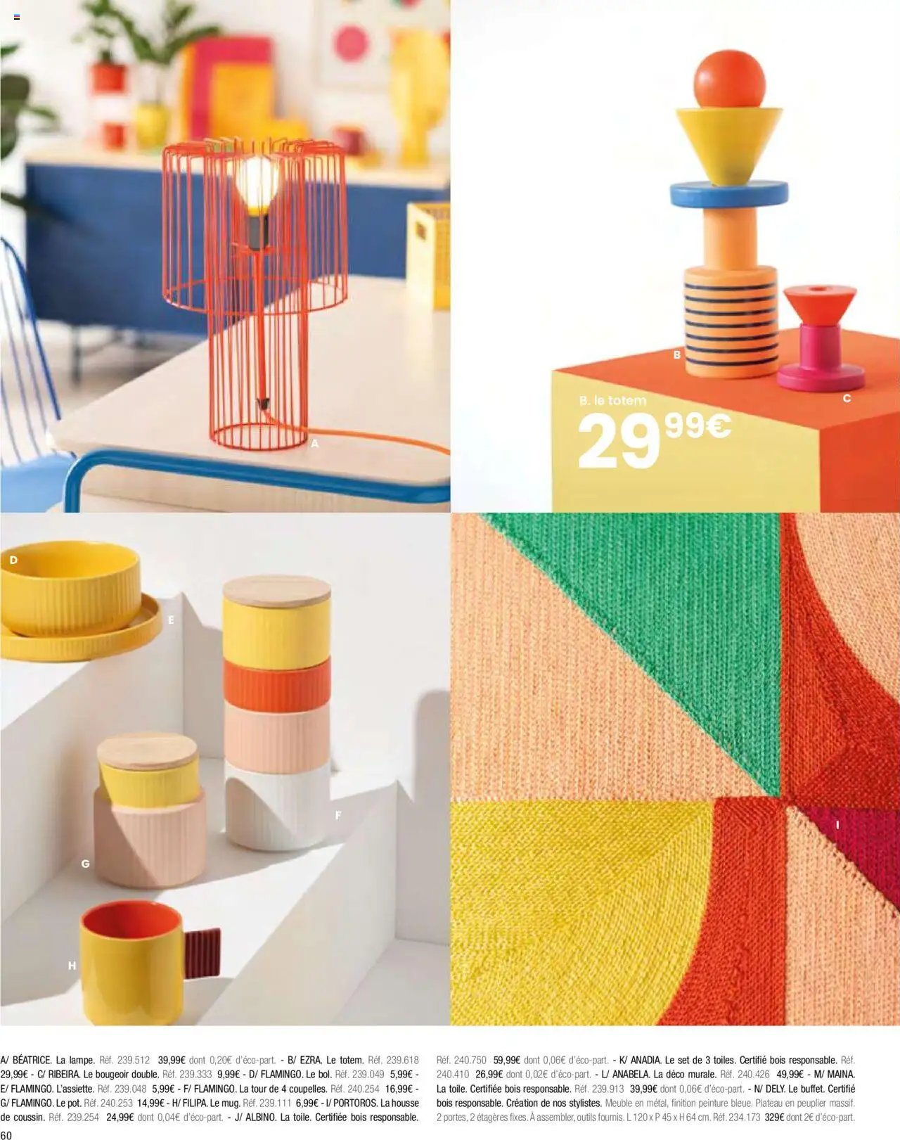 Maisons du Monde catalogue à partir du 01/04/2024 Catalogue