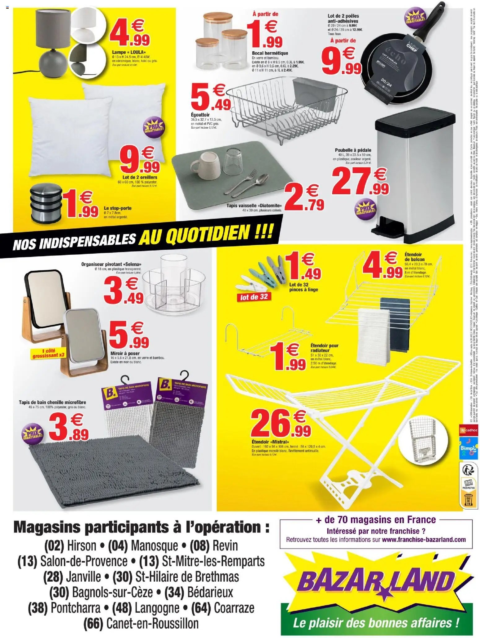 Bazarland catalogue à partir du 16/09/2026 Bazarland catalogue