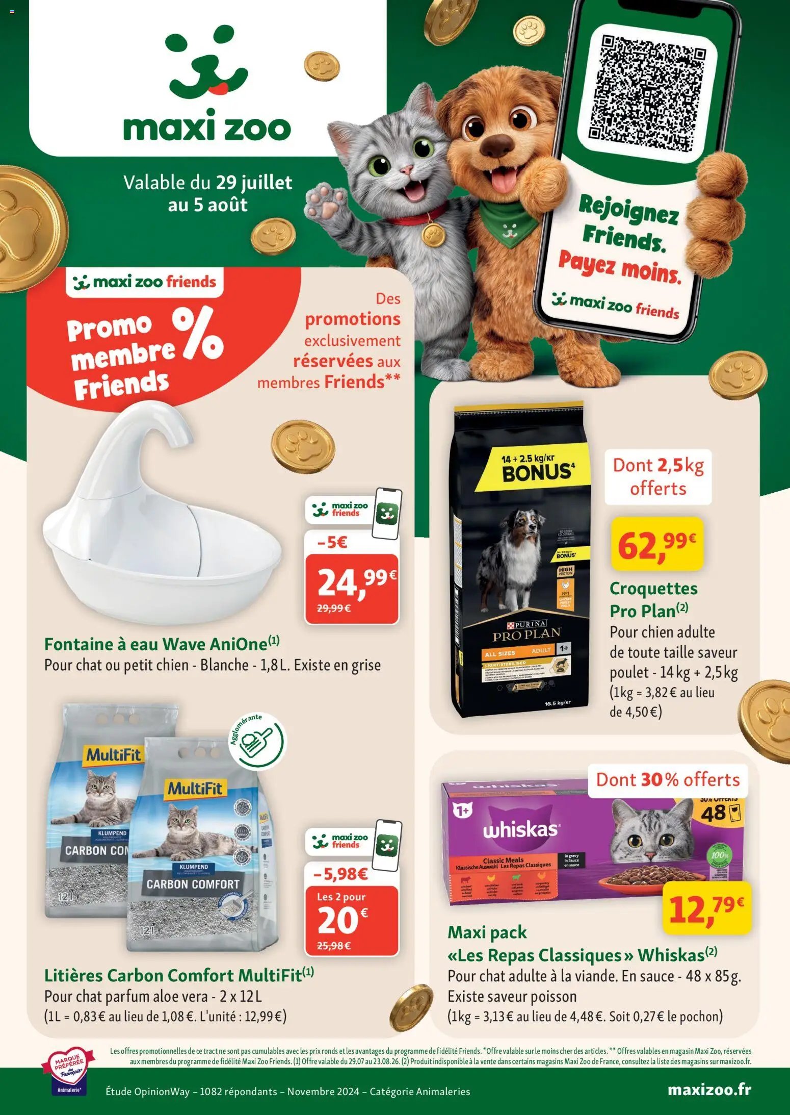 Maxi ZOO catalogue à partir du 29/07/2026 Maxi ZOO catalogue