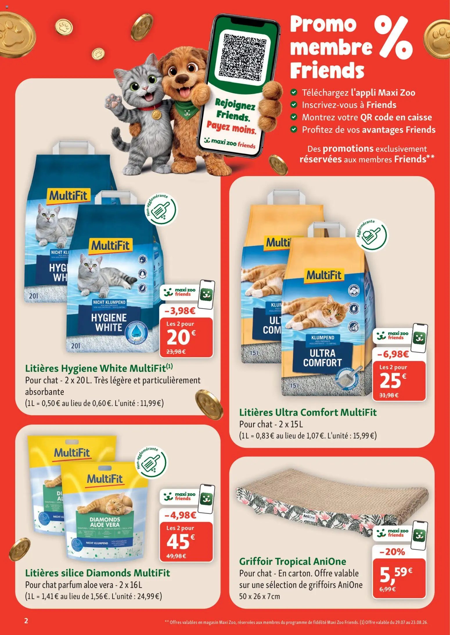 Maxi ZOO catalogue à partir du 29/07/2026 Maxi ZOO catalogue