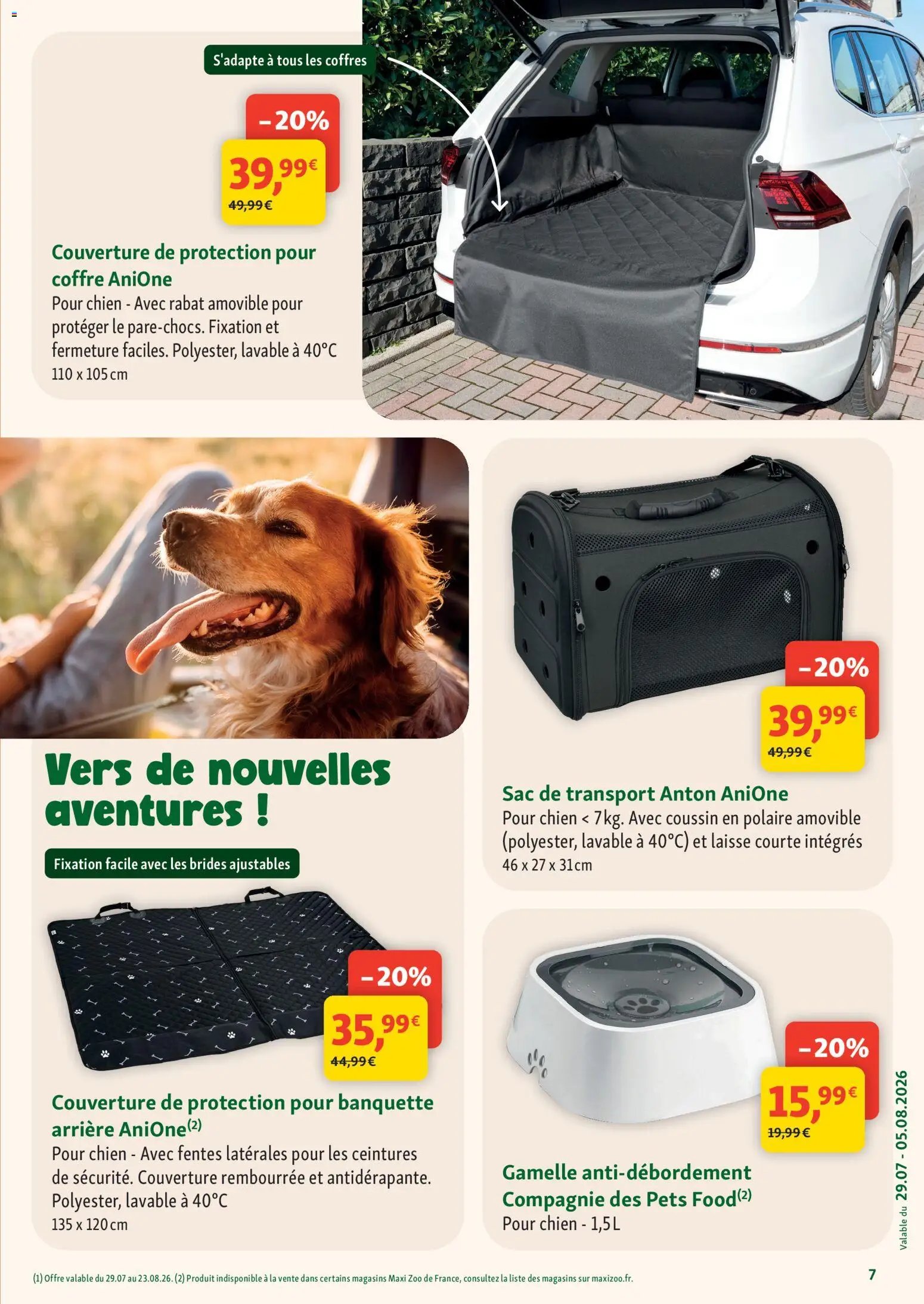 Maxi ZOO catalogue à partir du 29/07/2026 Maxi ZOO catalogue