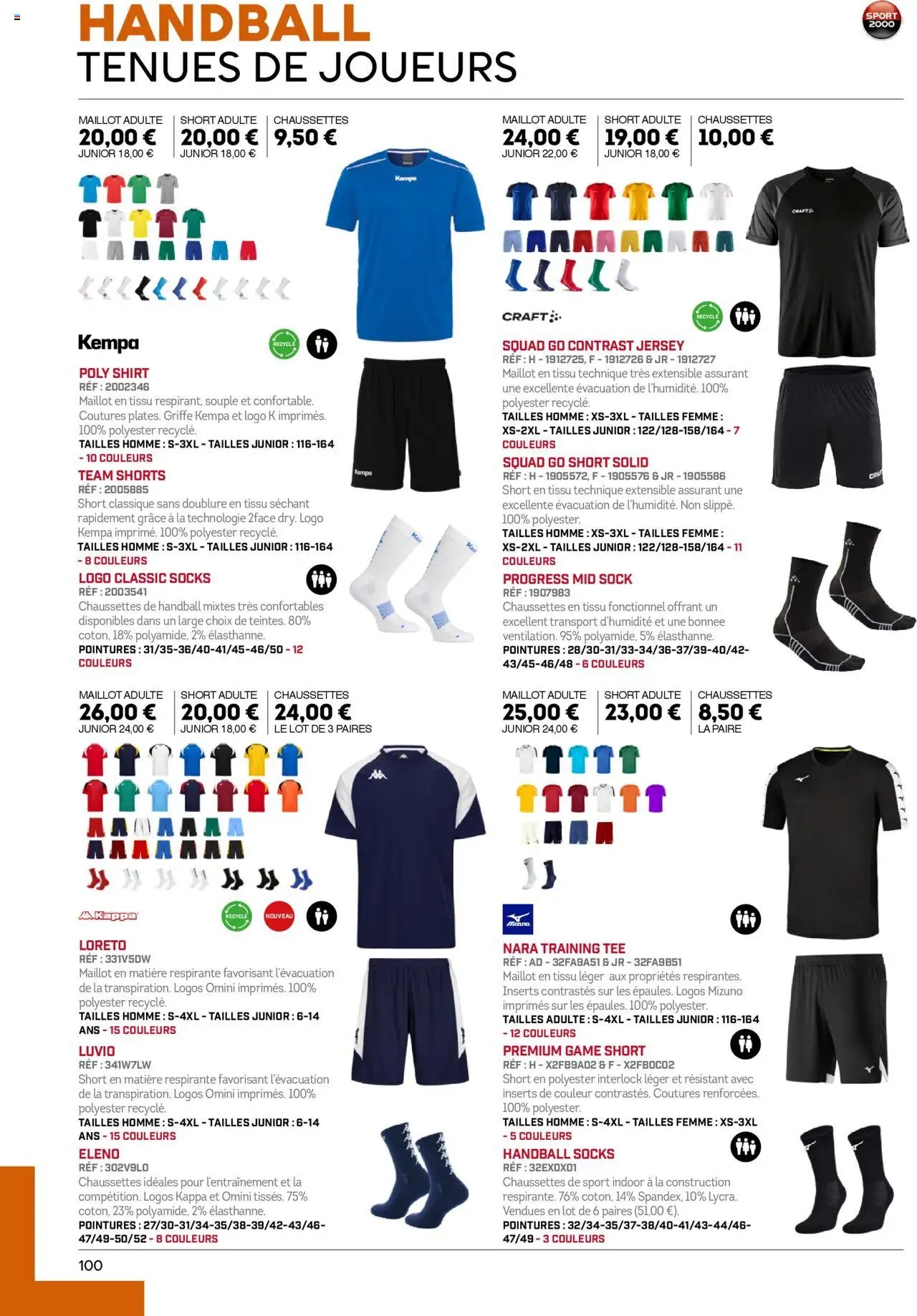 Sport 2000 catalogue à partir du 01/06/2025 Brochure