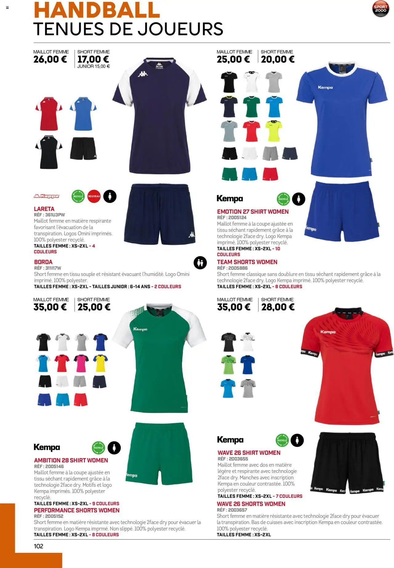 Sport 2000 catalogue à partir du 01/06/2025 Brochure