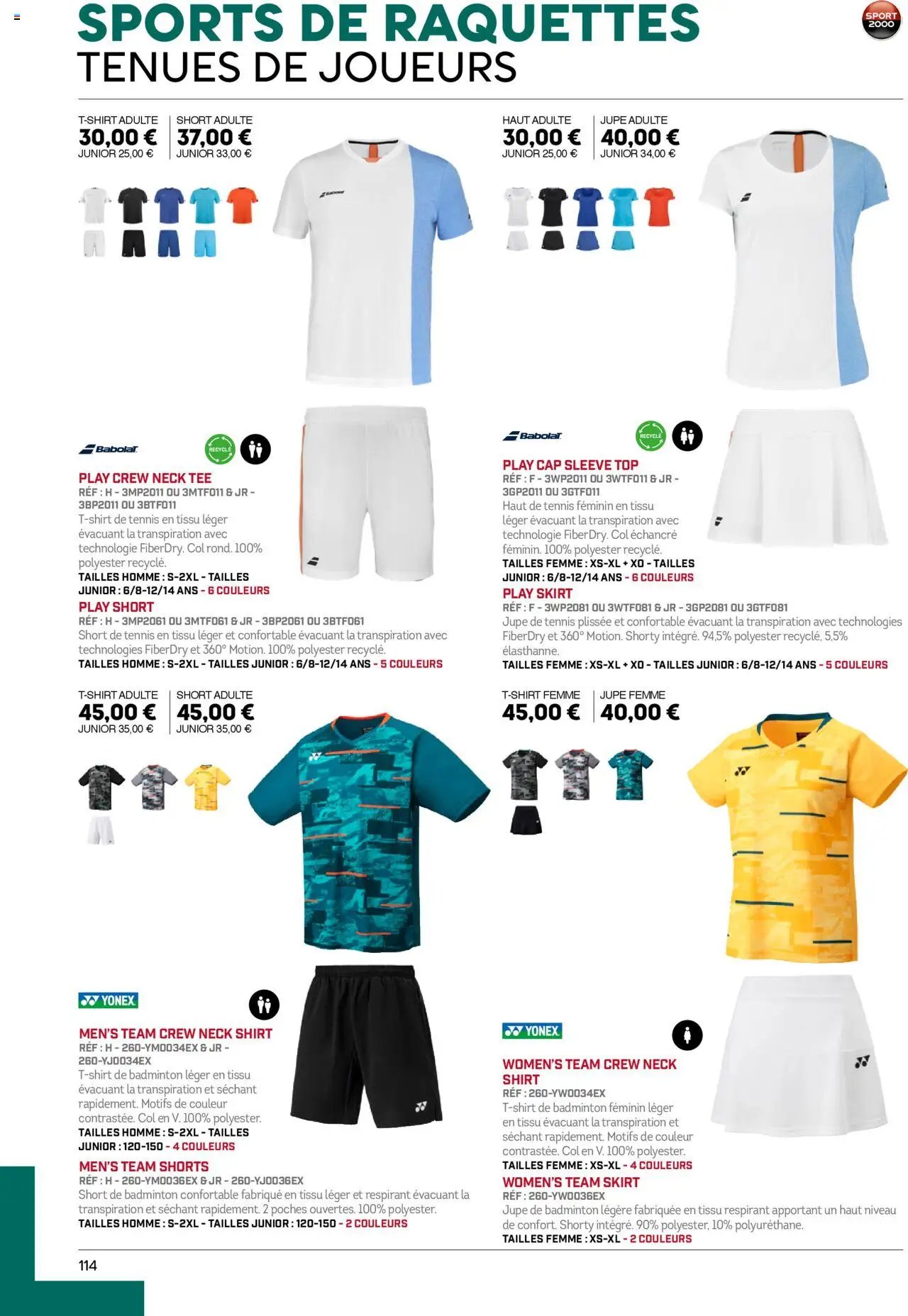 Sport 2000 catalogue à partir du 01/06/2025 Brochure
