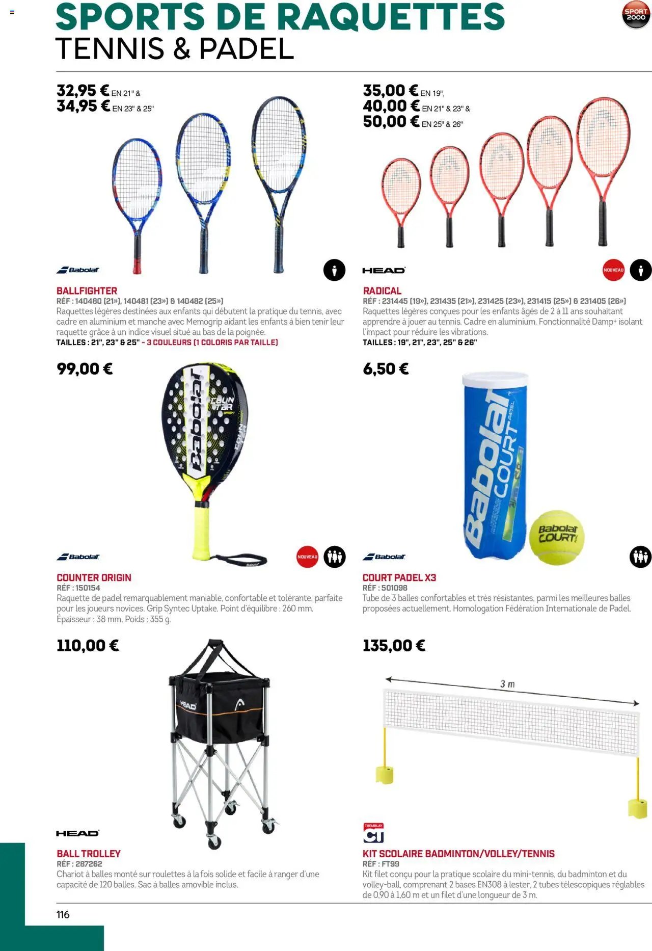 Sport 2000 catalogue à partir du 01/06/2025 Brochure