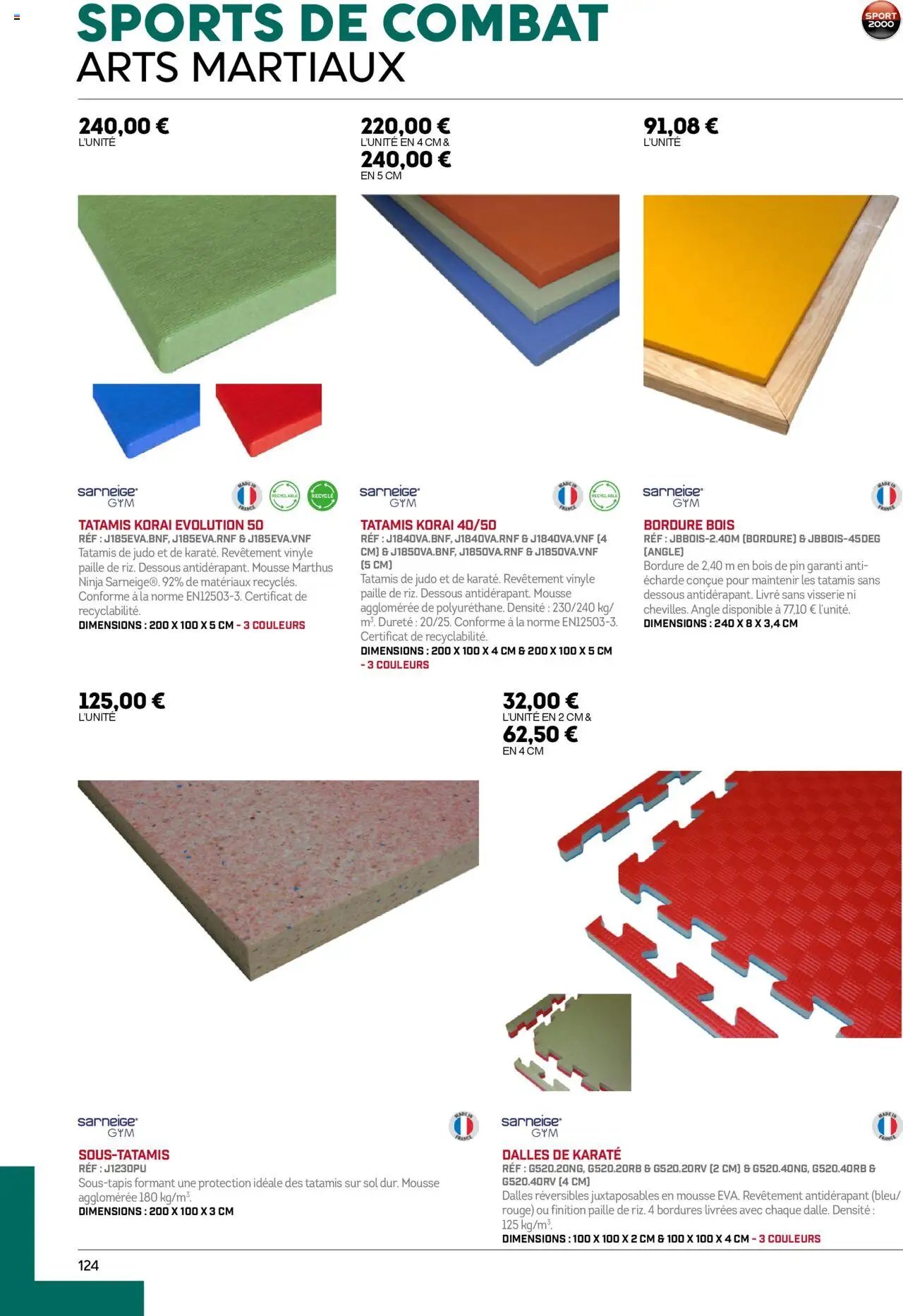 Sport 2000 catalogue à partir du 01/06/2025 Brochure