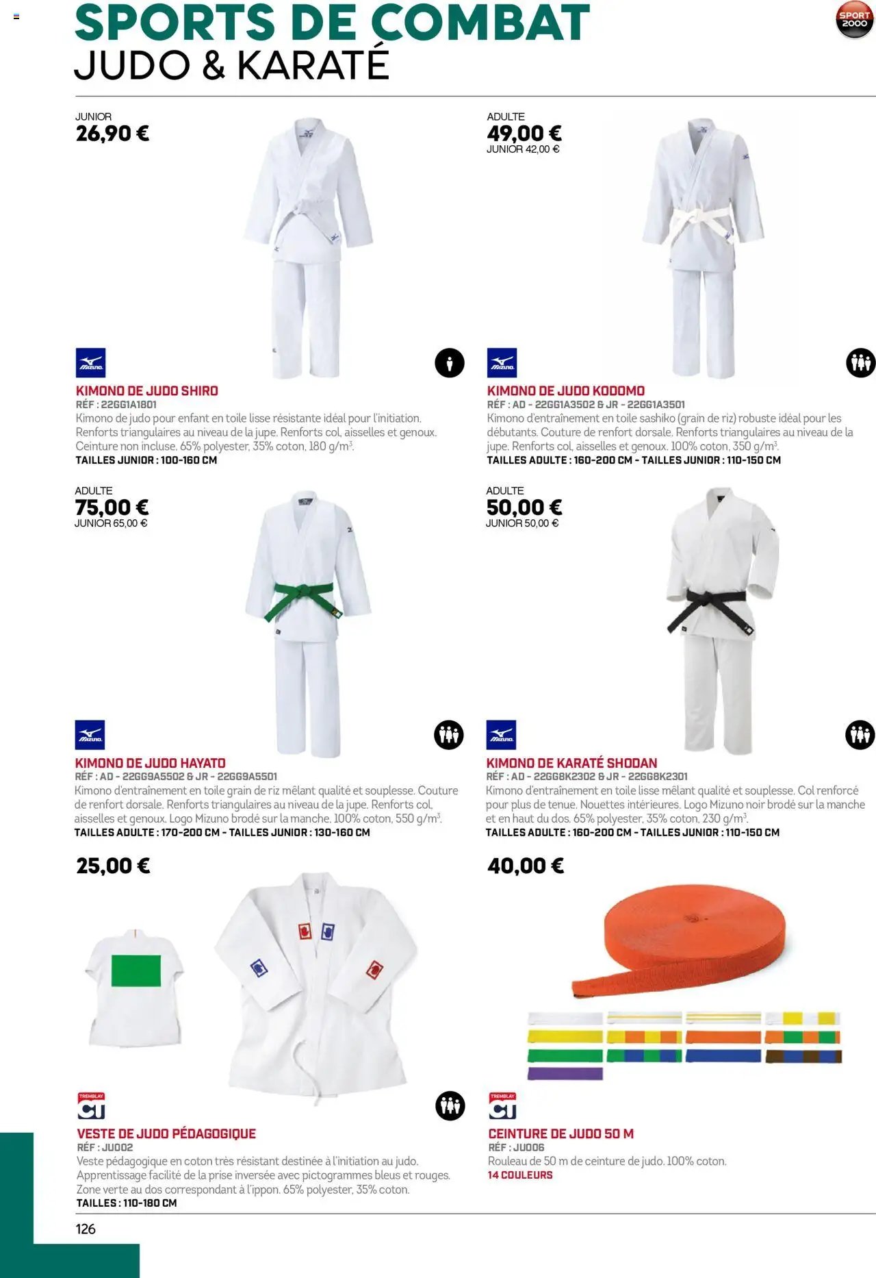 Sport 2000 catalogue à partir du 01/06/2025 Brochure