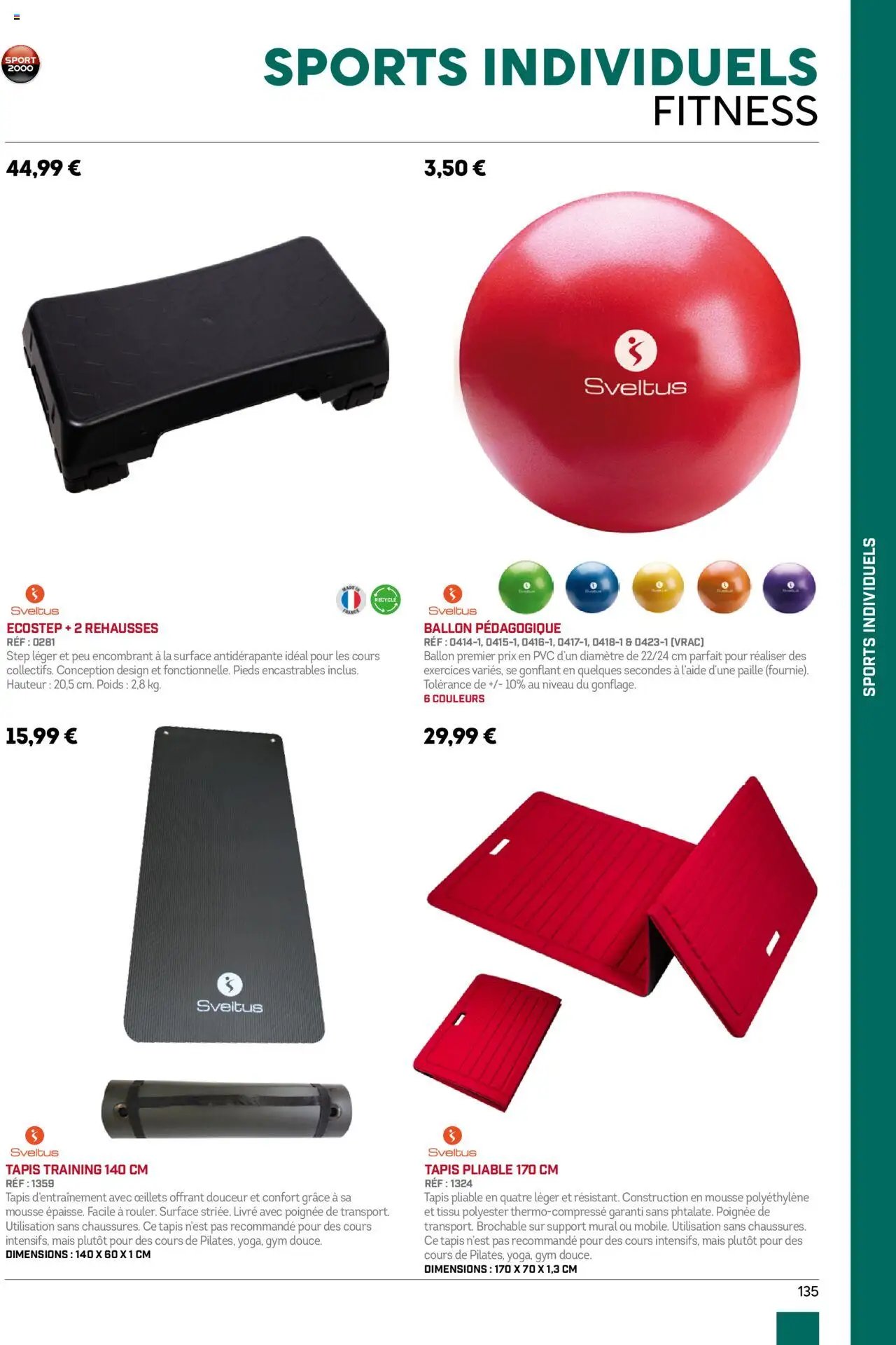 Sport 2000 catalogue à partir du 01/06/2025 Brochure