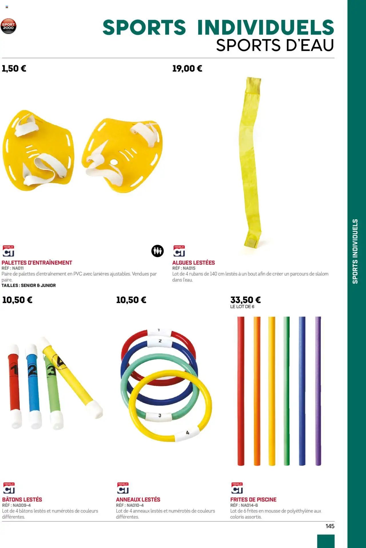 Sport 2000 catalogue à partir du 01/06/2025 Brochure