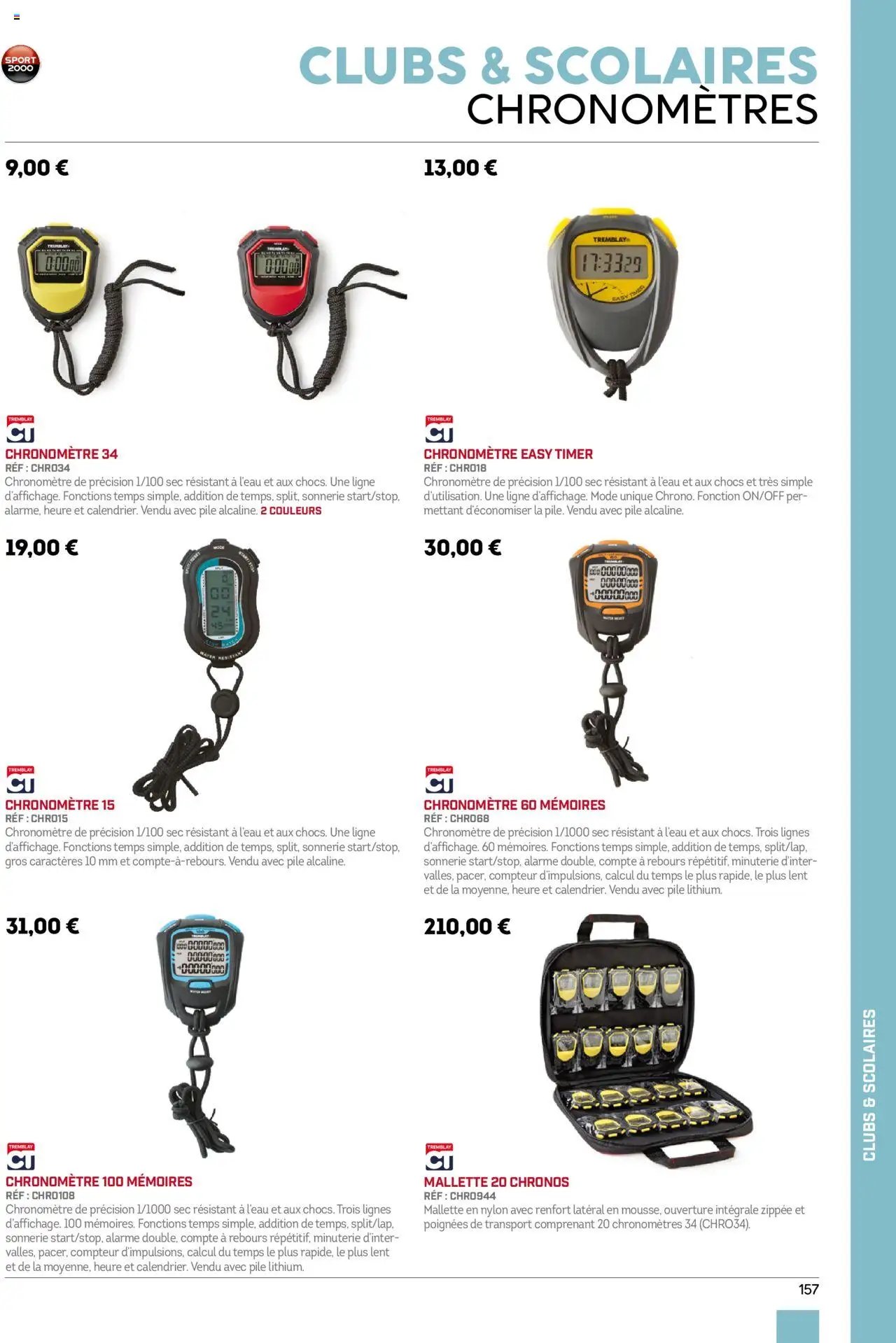 Sport 2000 catalogue à partir du 01/06/2025 Brochure