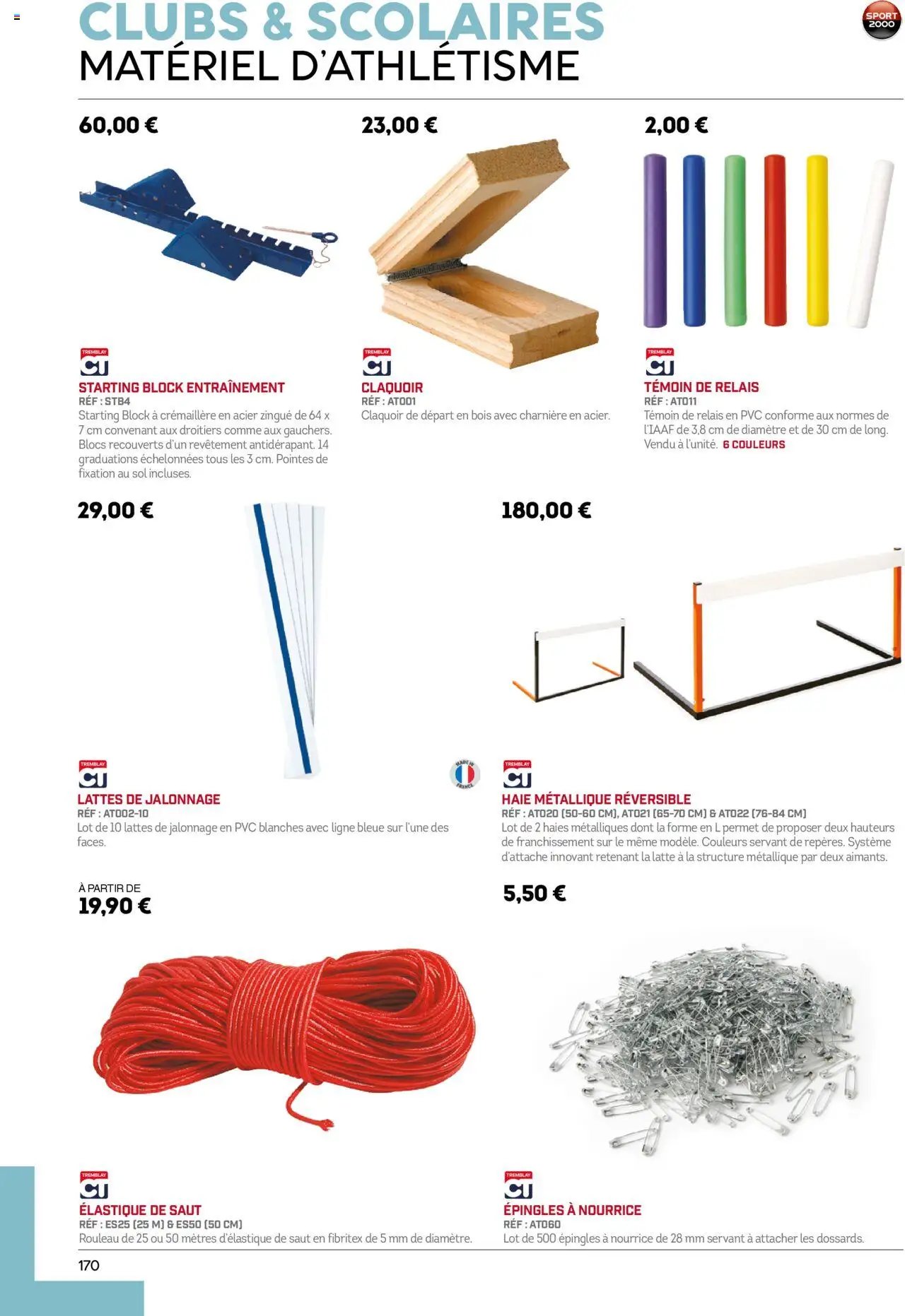 Sport 2000 catalogue à partir du 01/06/2025 Brochure