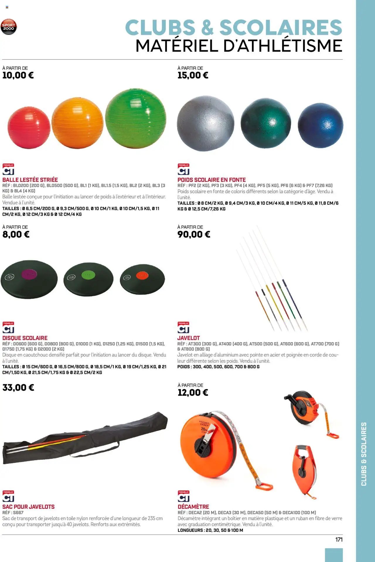 Sport 2000 catalogue à partir du 01/06/2025 Brochure