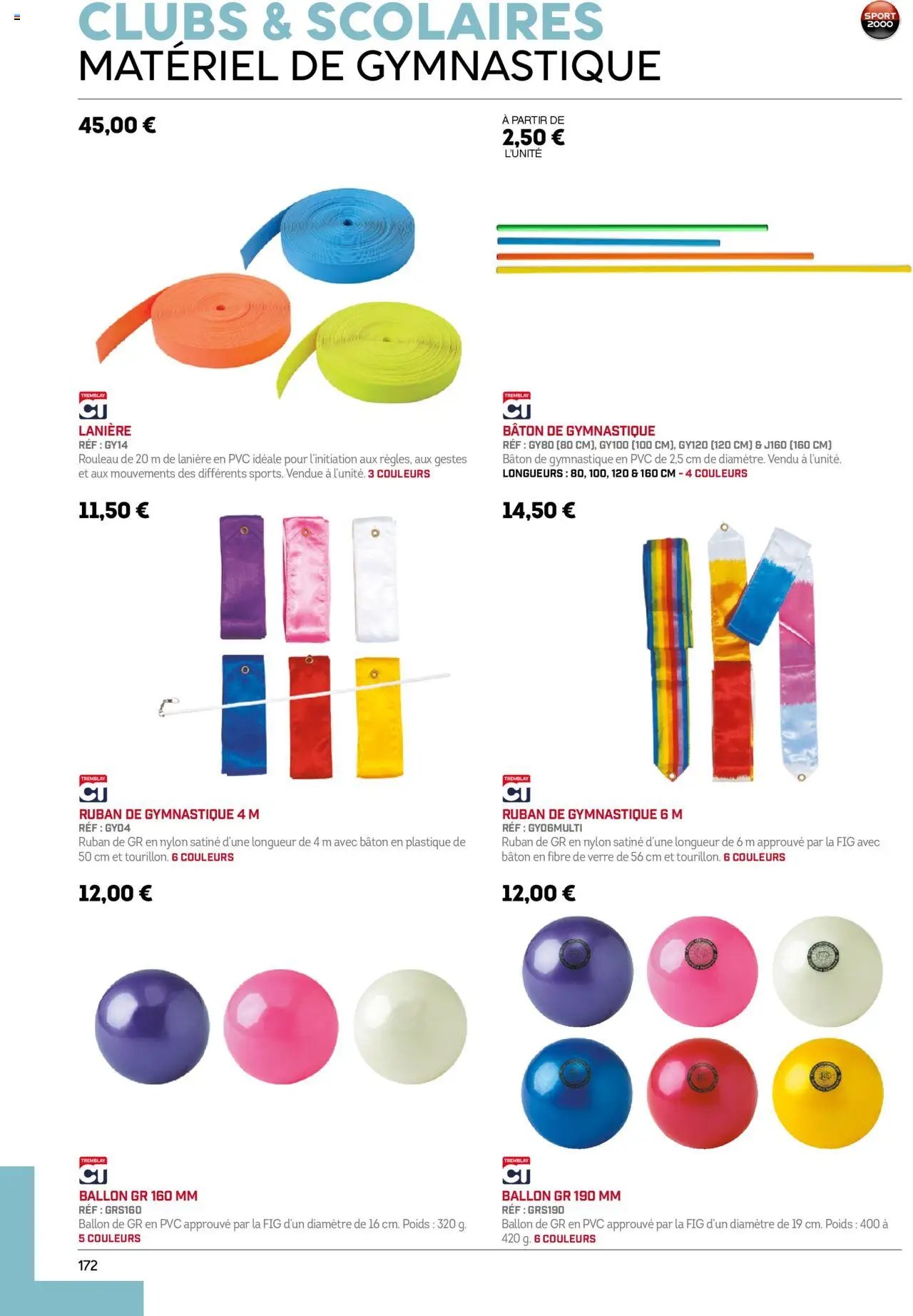 Sport 2000 catalogue à partir du 01/06/2025 Brochure