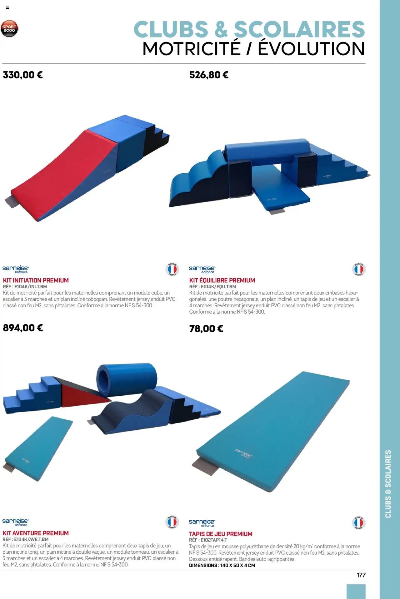Sport 2000 catalogue à partir du 01/06/2025 Brochure