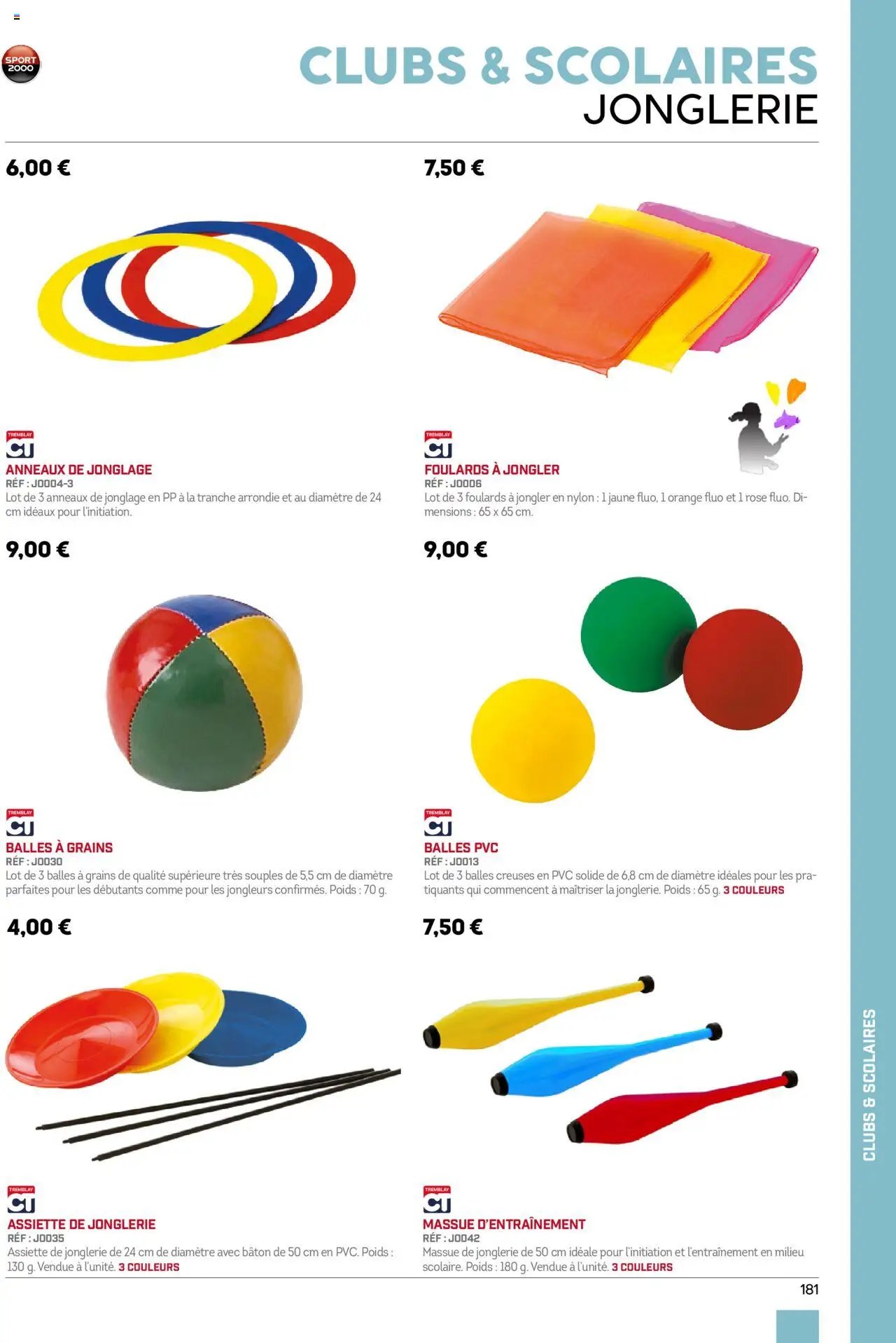 Sport 2000 catalogue à partir du 01/06/2025 Brochure