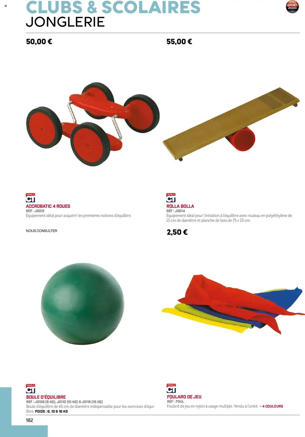 Sport 2000 catalogue à partir du 01/06/2025 Brochure