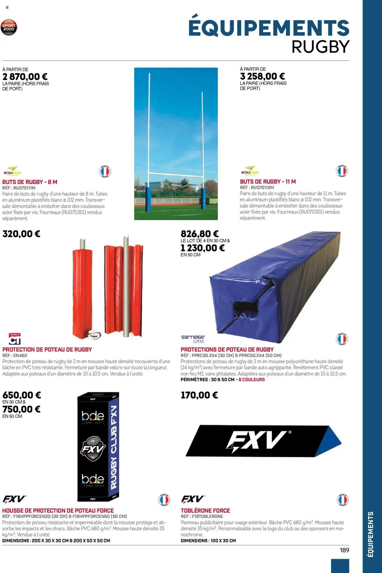 Sport 2000 catalogue à partir du 01/06/2025 Brochure