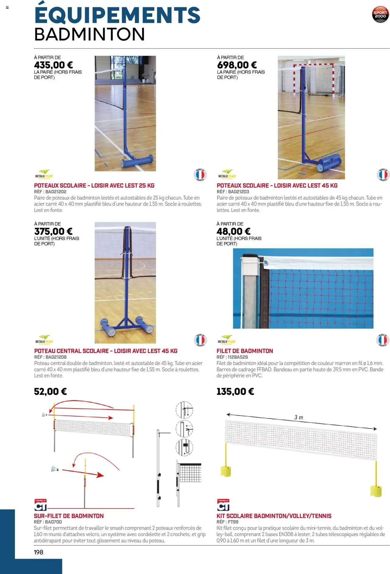 Sport 2000 catalogue à partir du 01/06/2025 Brochure