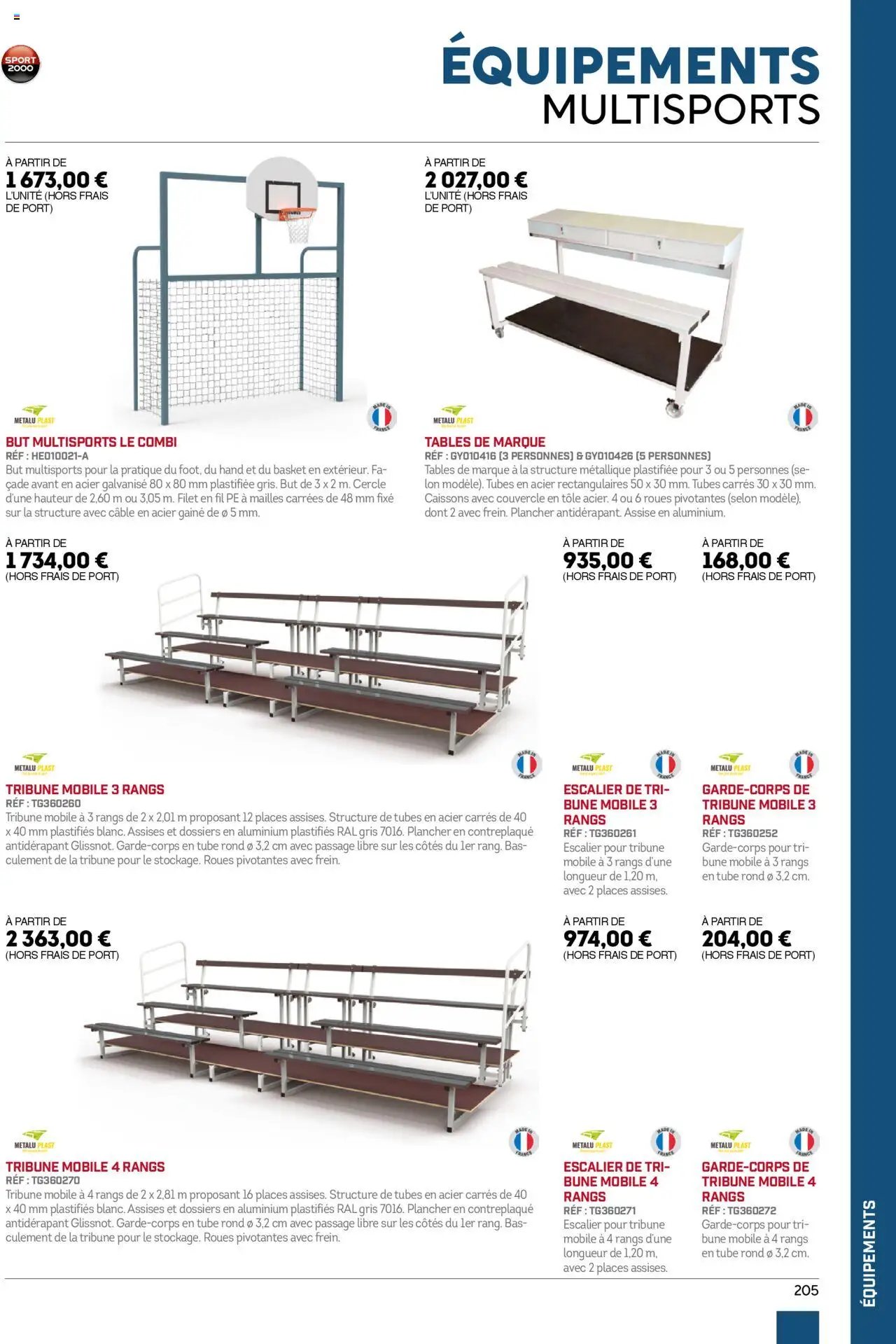Sport 2000 catalogue à partir du 01/06/2025 Brochure