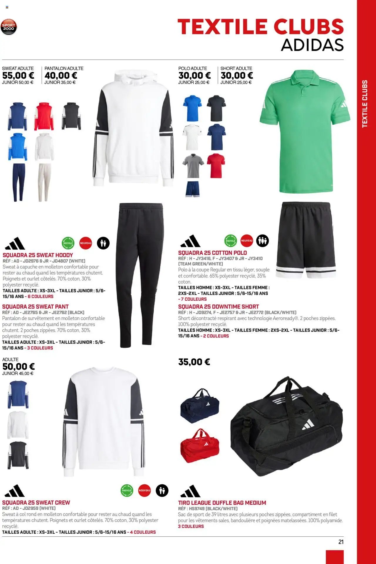 Sport 2000 catalogue à partir du 01/06/2025 Brochure