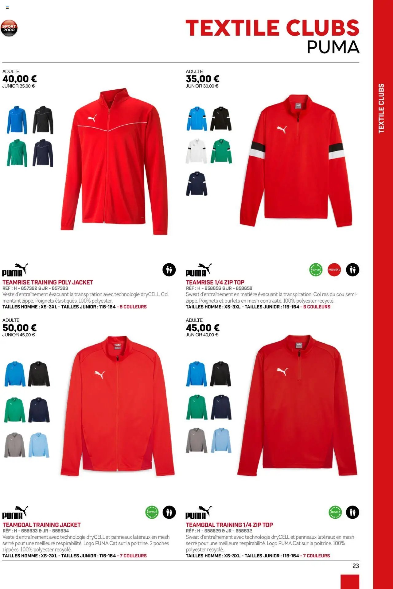 Sport 2000 catalogue à partir du 01/06/2025 Brochure