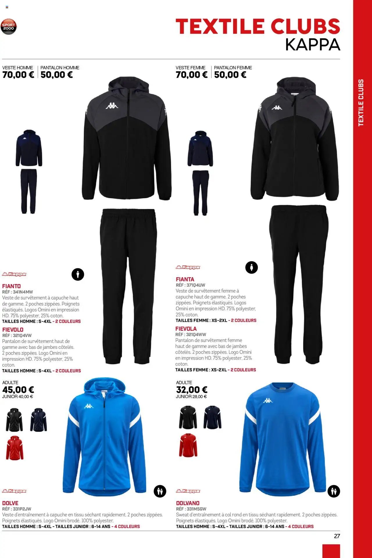 Sport 2000 catalogue à partir du 01/06/2025 Brochure