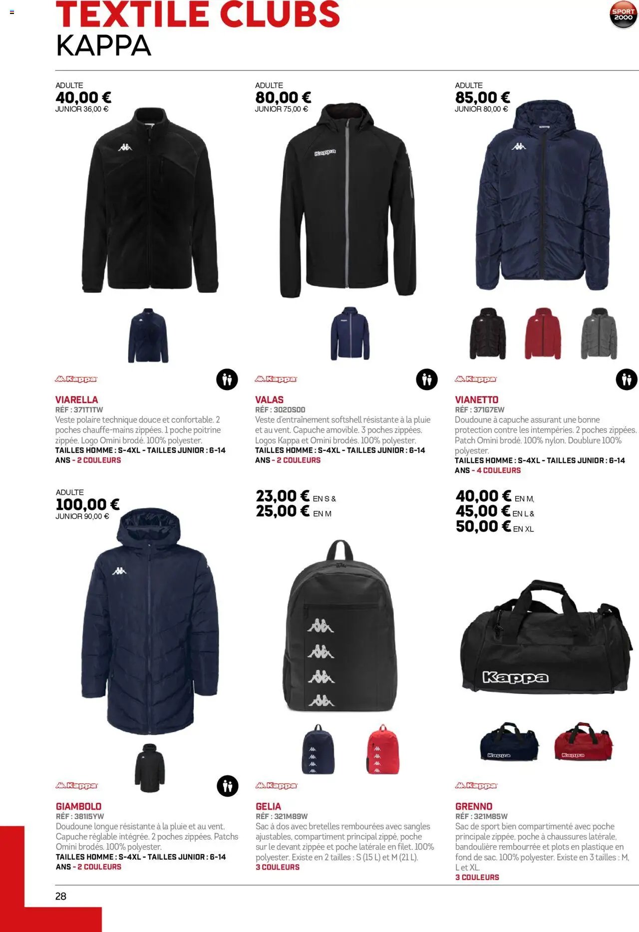 Sport 2000 catalogue à partir du 01/06/2025 Brochure