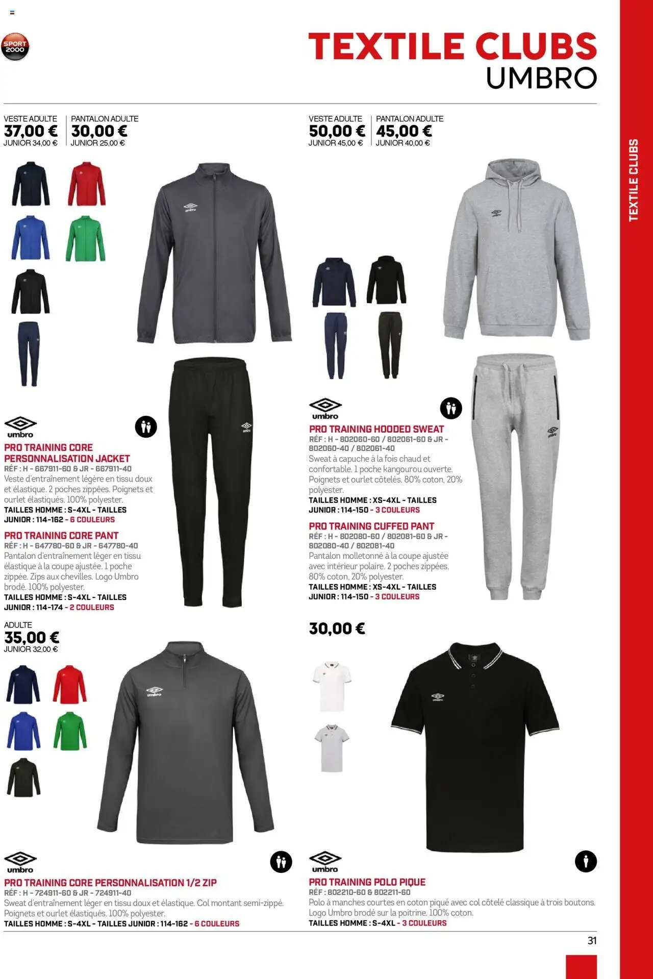 Sport 2000 catalogue à partir du 01/06/2025 Brochure