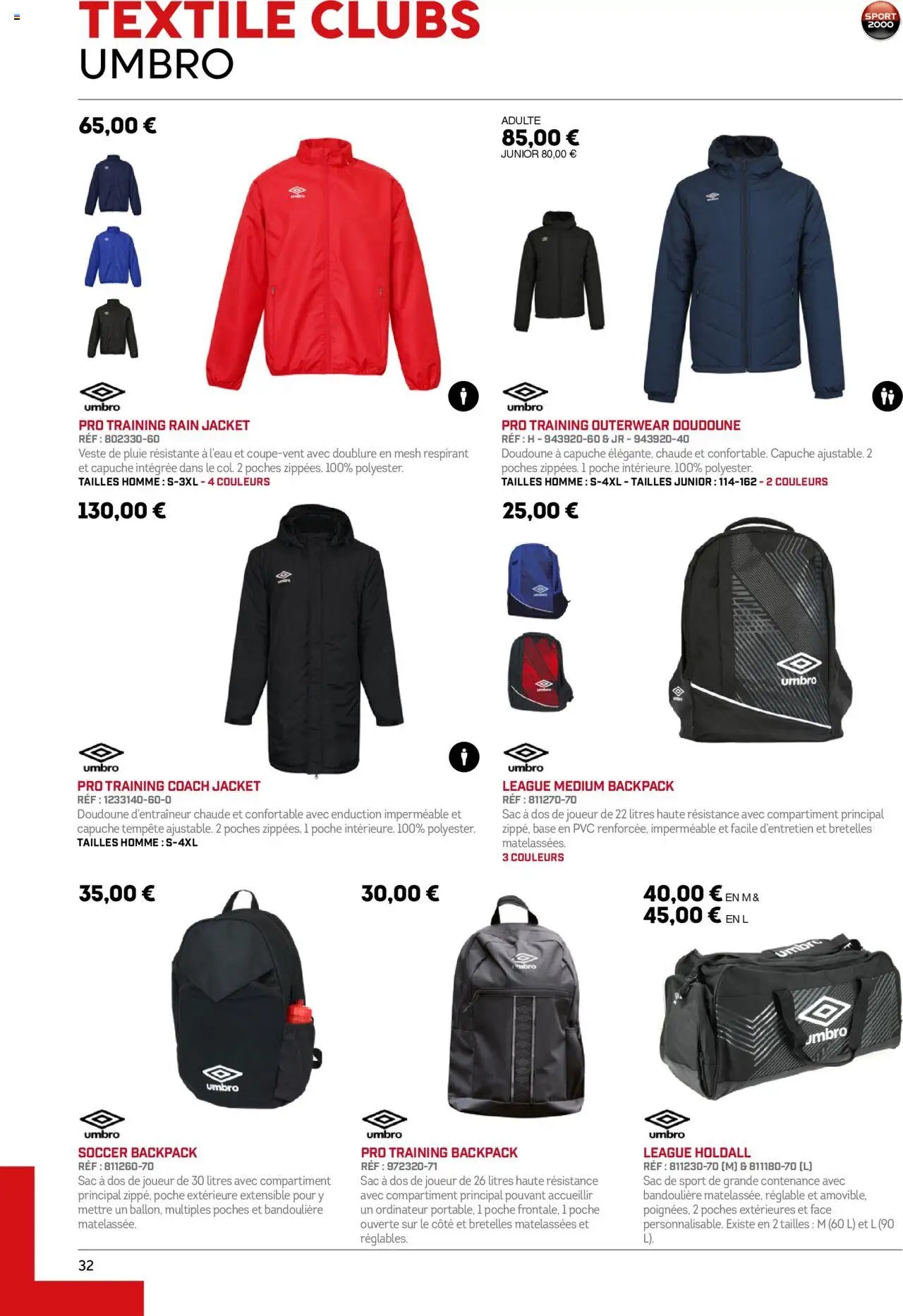 Sport 2000 catalogue à partir du 01/06/2025 Brochure