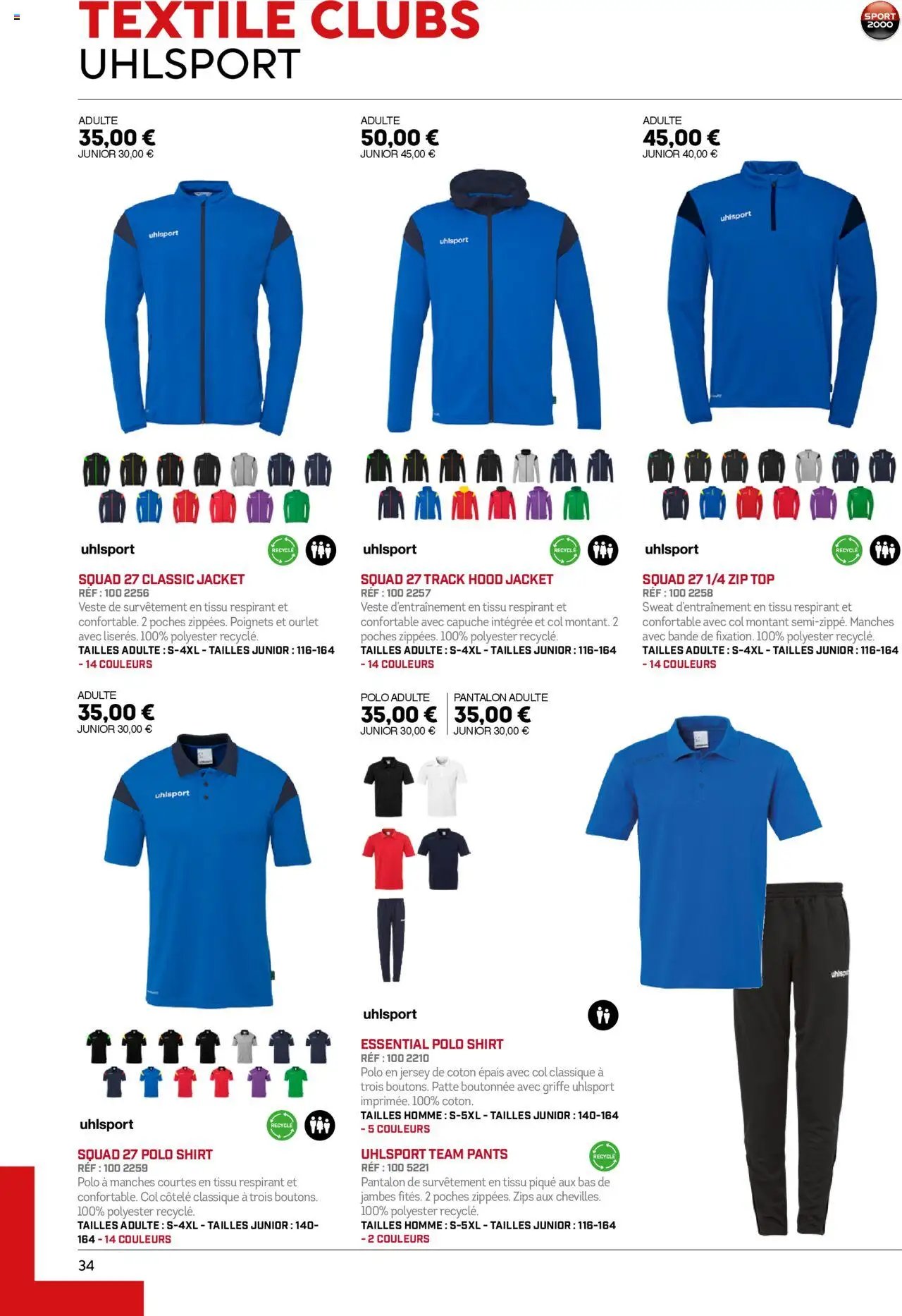 Sport 2000 catalogue à partir du 01/06/2025 Brochure