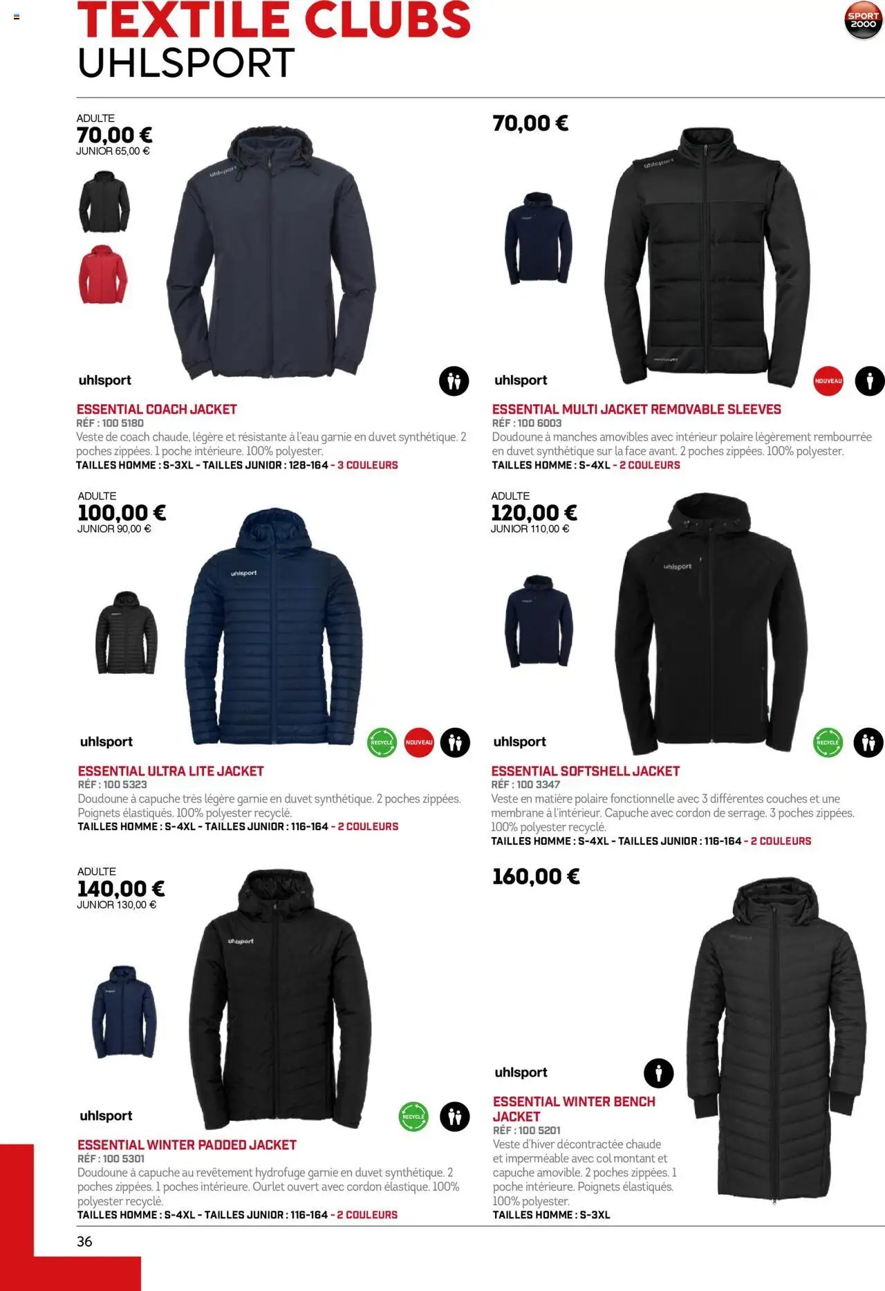 Sport 2000 catalogue à partir du 01/06/2025 Brochure