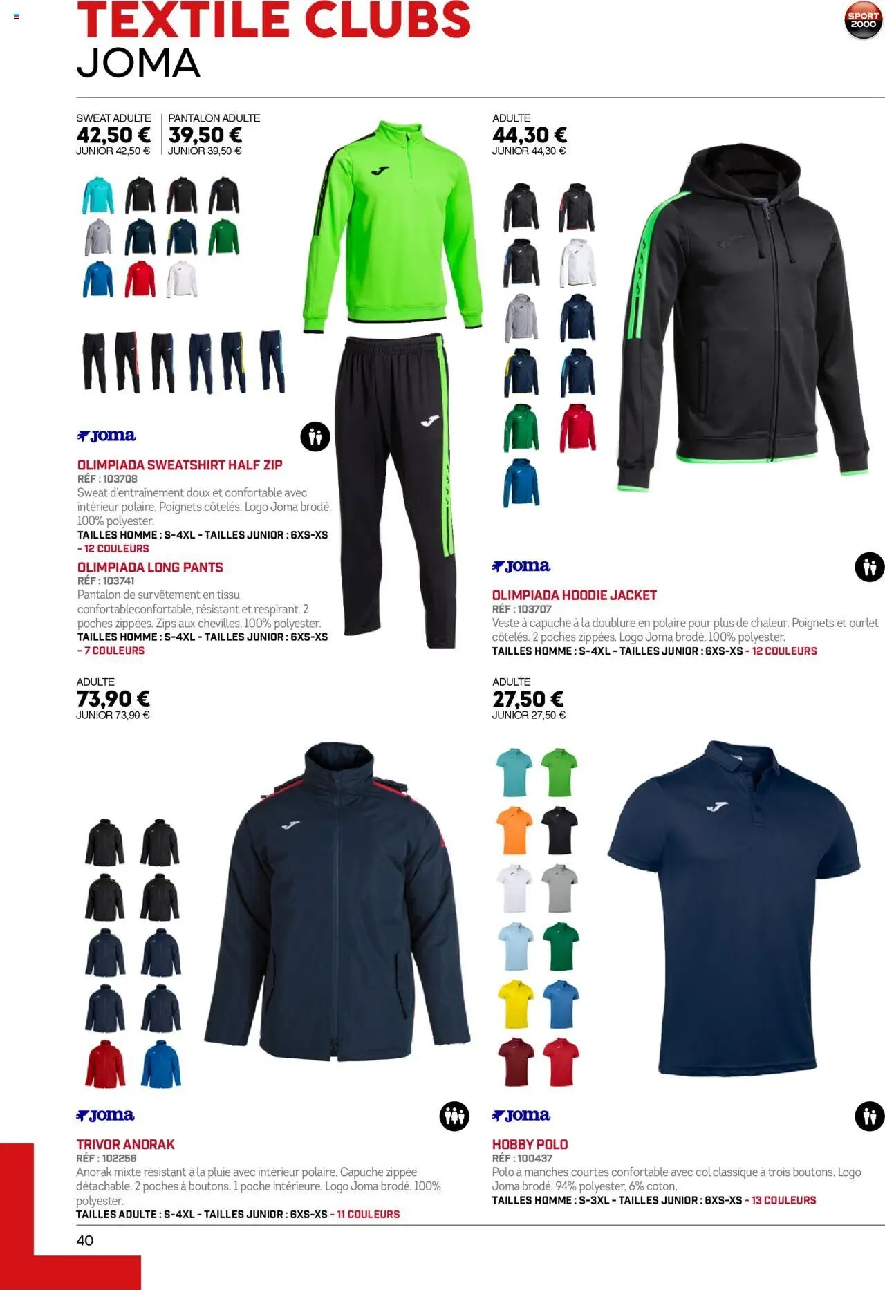 Sport 2000 catalogue à partir du 01/06/2025 Brochure