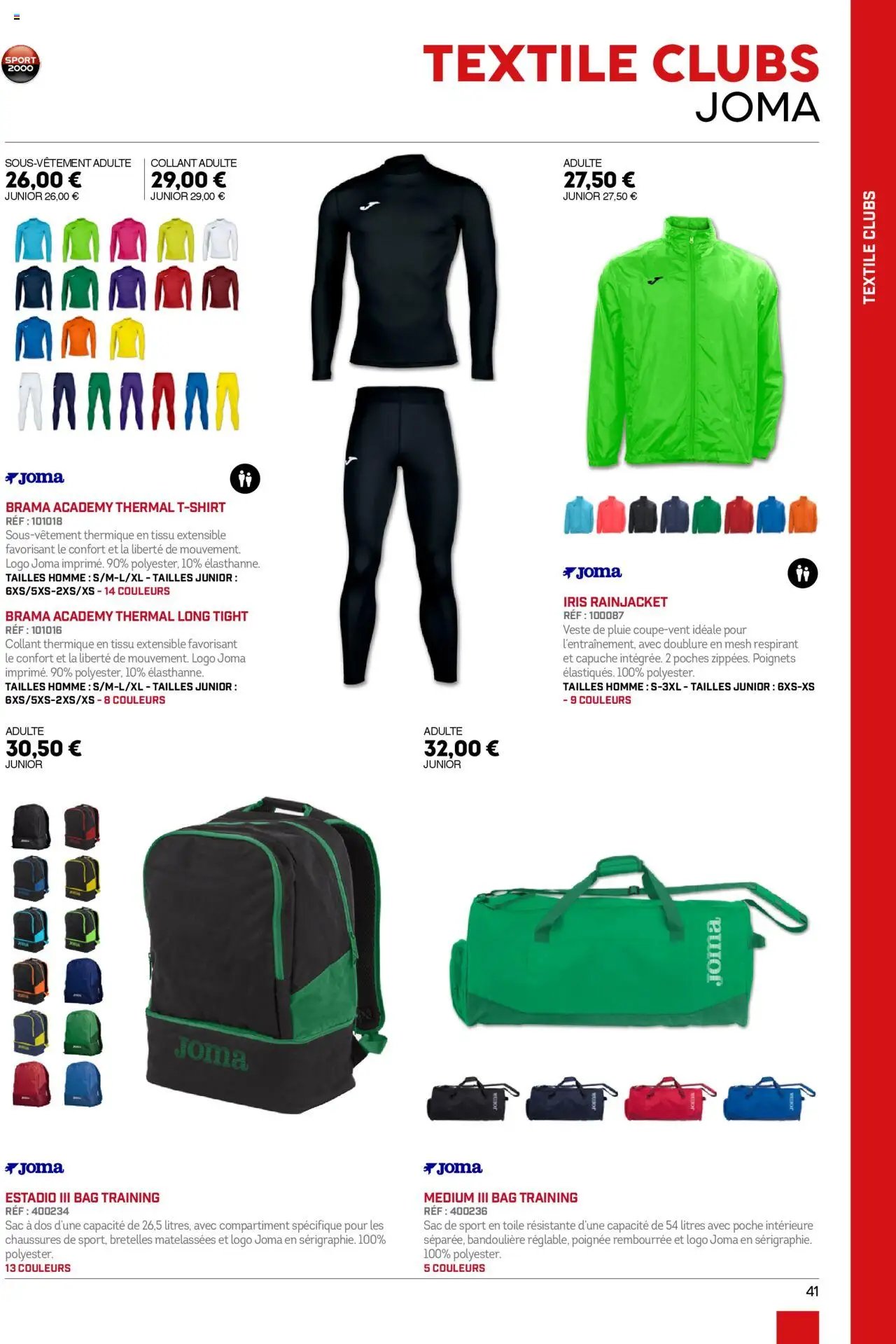 Sport 2000 catalogue à partir du 01/06/2025 Brochure