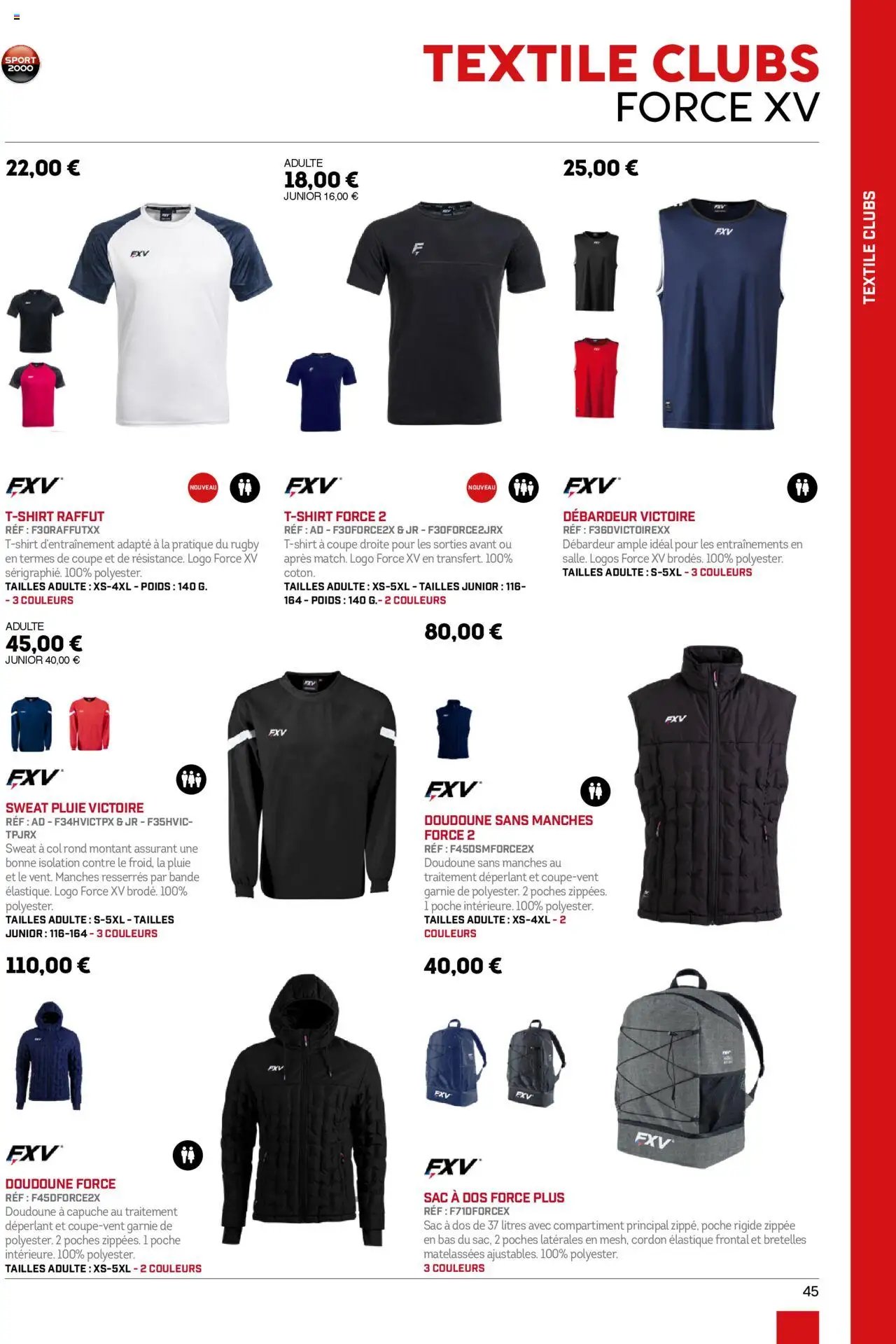 Sport 2000 catalogue à partir du 01/06/2025 Brochure