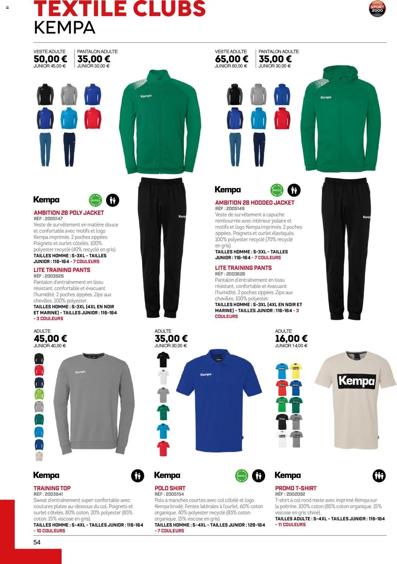 Sport 2000 catalogue à partir du 01/06/2025 Brochure