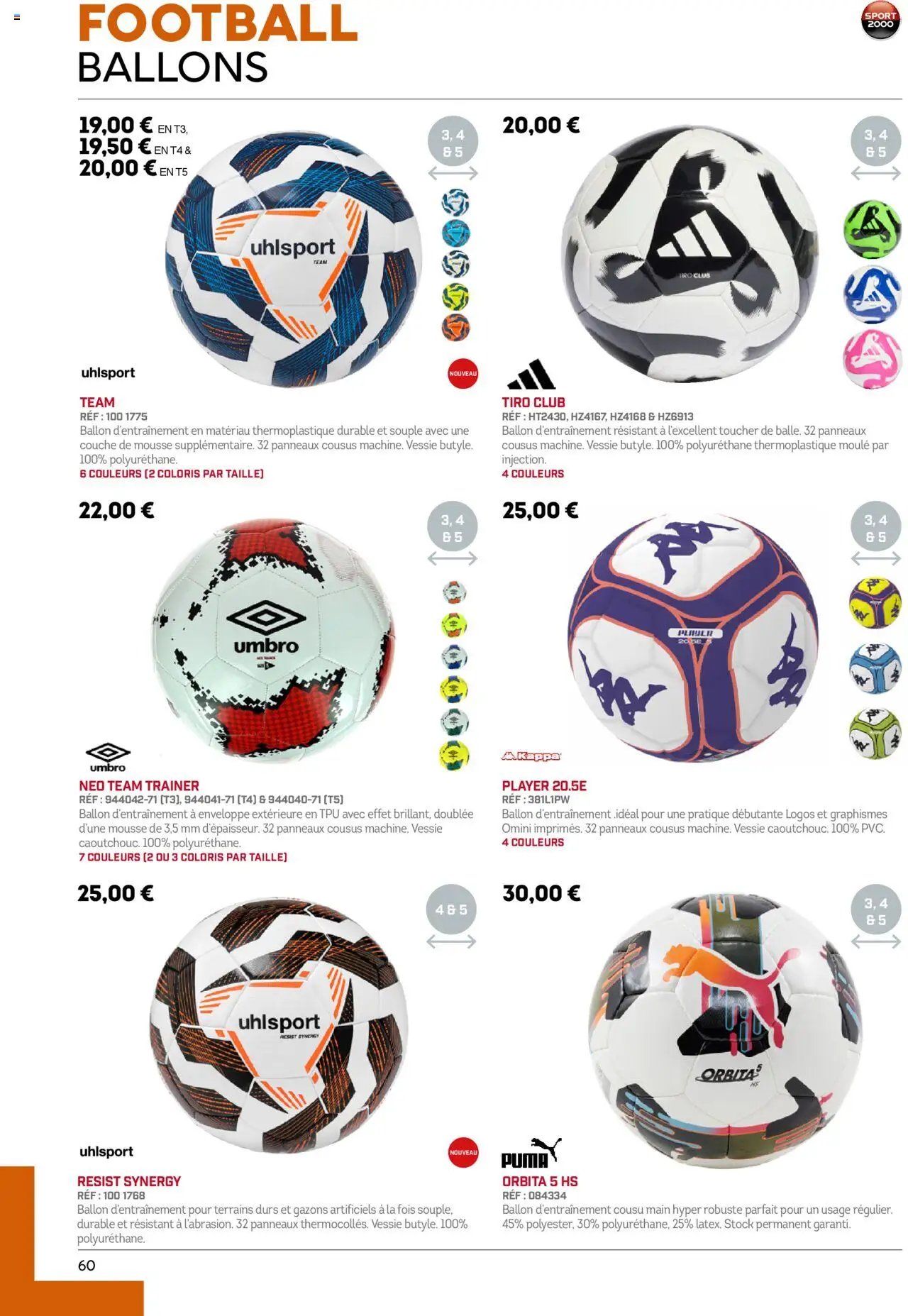 Sport 2000 catalogue à partir du 01/06/2025 Brochure
