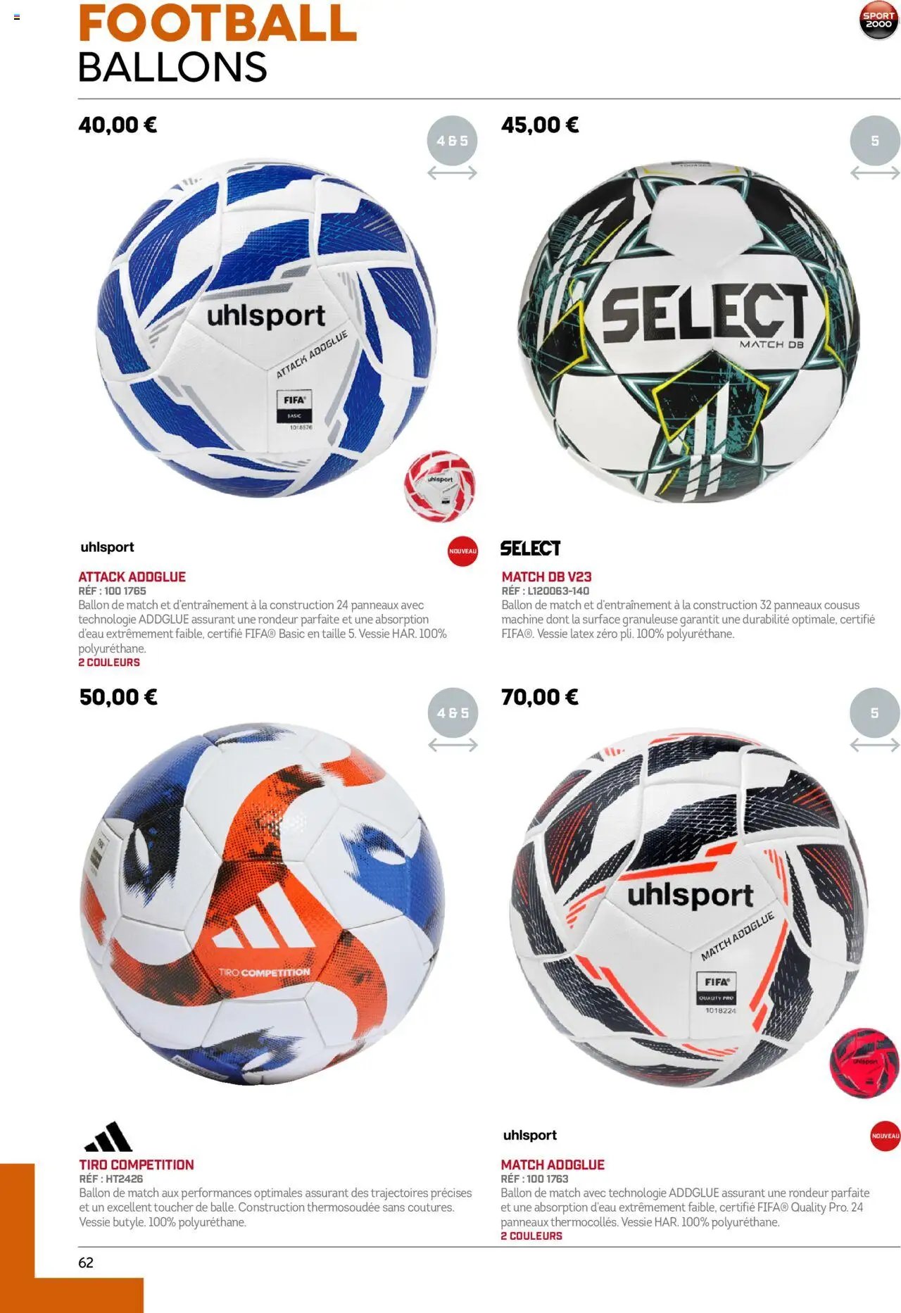 Sport 2000 catalogue à partir du 01/06/2025 Brochure