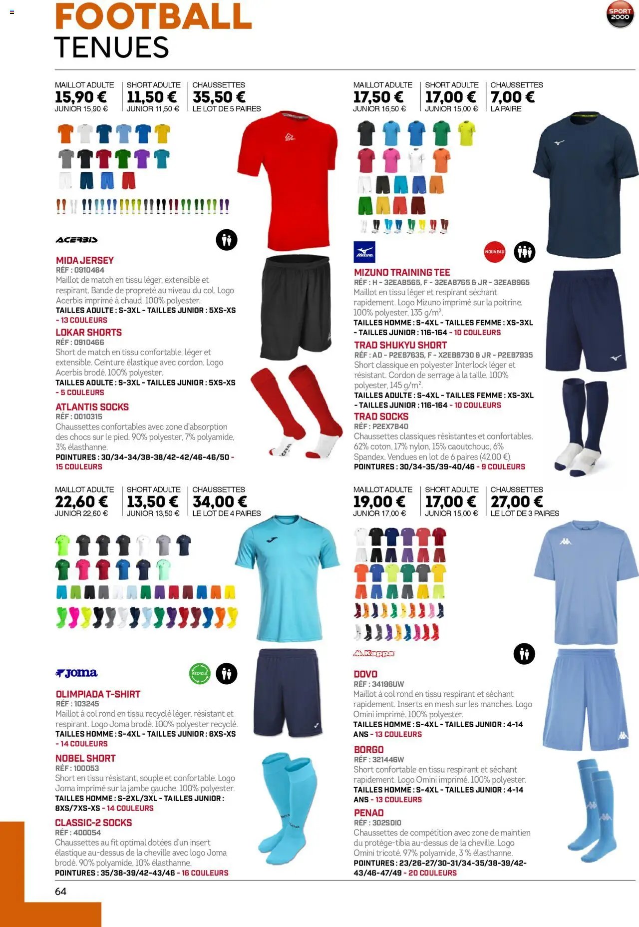 Sport 2000 catalogue à partir du 01/06/2025 Brochure