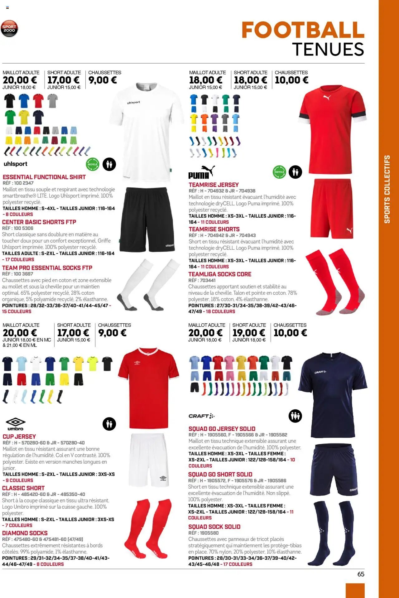 Sport 2000 catalogue à partir du 01/06/2025 Brochure