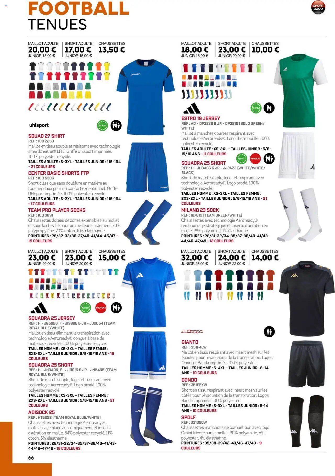 Sport 2000 catalogue à partir du 01/06/2025 Brochure