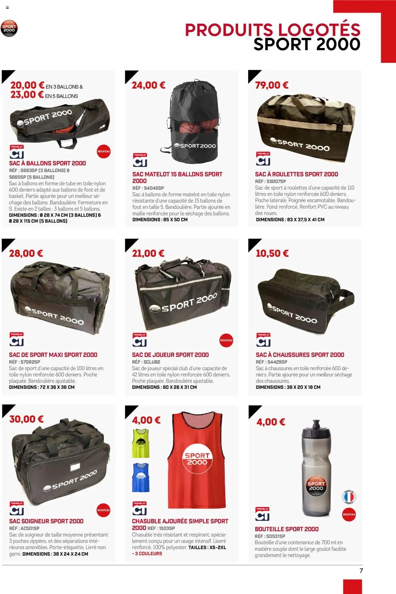 Sport 2000 catalogue à partir du 01/06/2025 Brochure