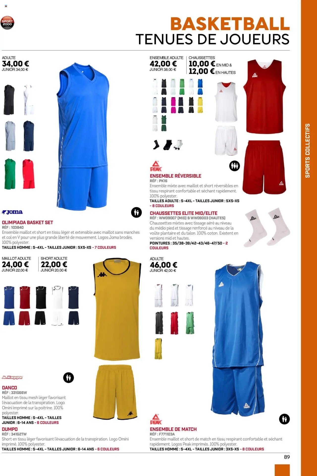 Sport 2000 catalogue à partir du 01/06/2025 Brochure